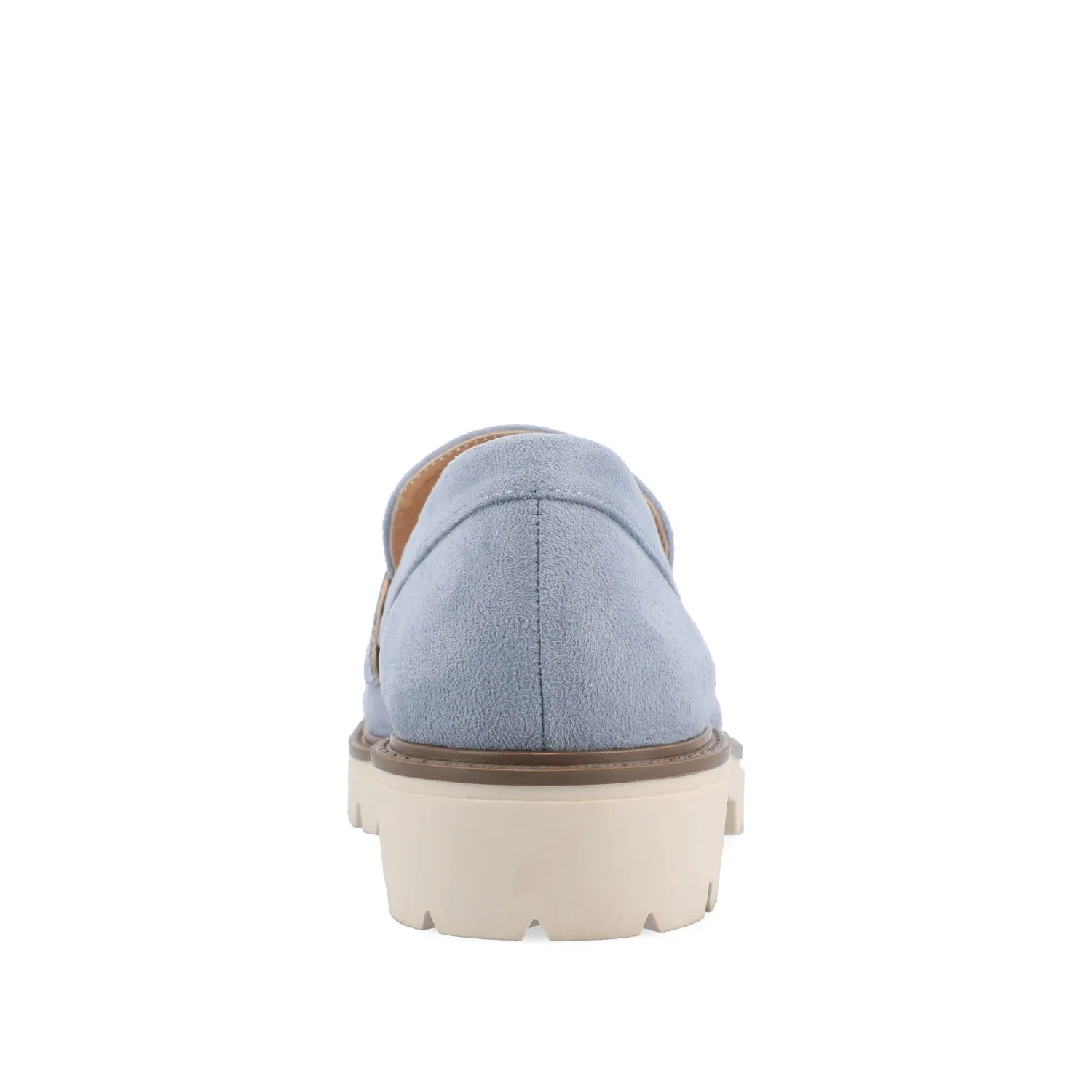 KENLY LOAFER FLATS IN FAUX SUEDE petite size