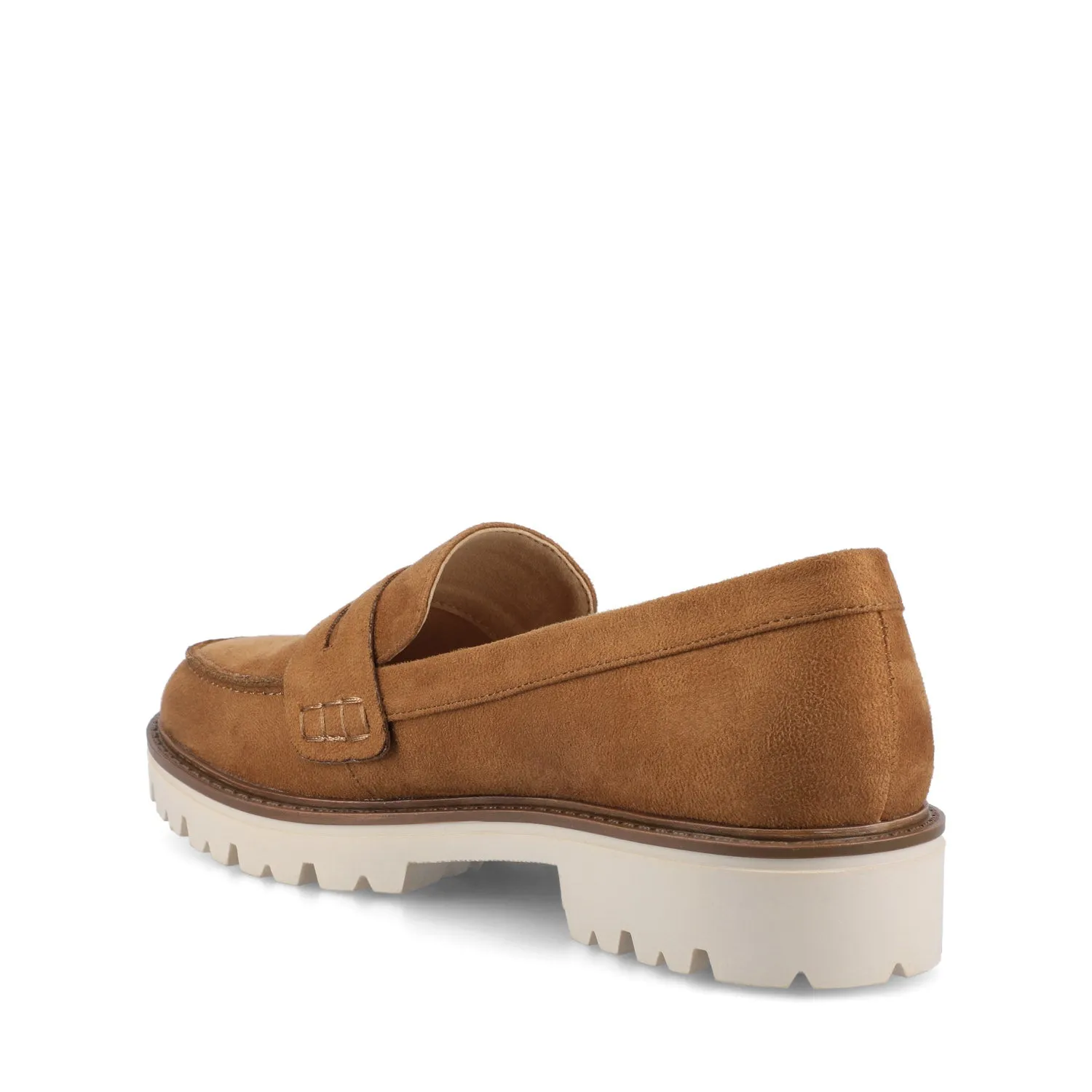 KENLY LOAFER FLATS IN FAUX SUEDE petite size