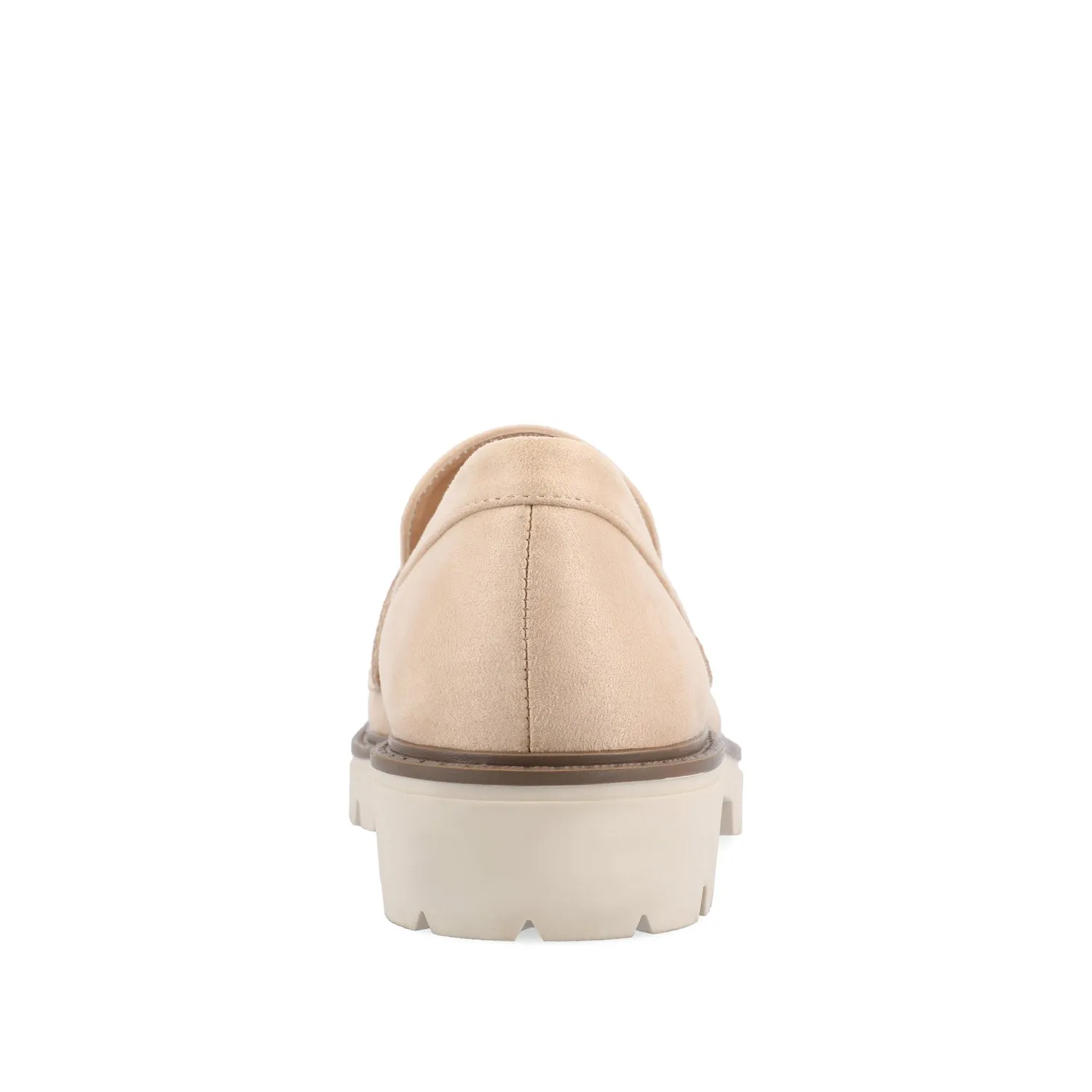 KENLY LOAFER FLATS IN FAUX SUEDE petite size