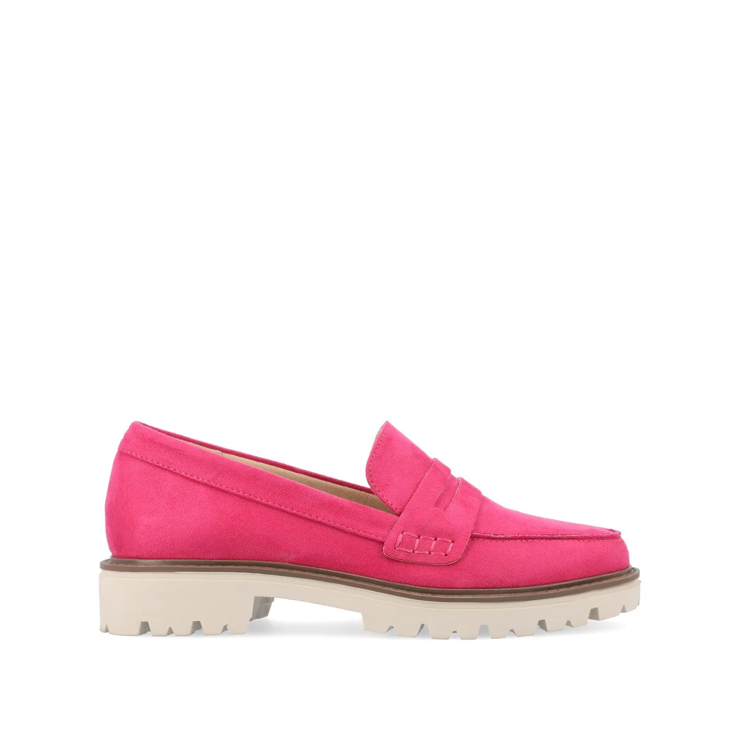 KENLY LOAFER FLATS IN FAUX SUEDE petite size