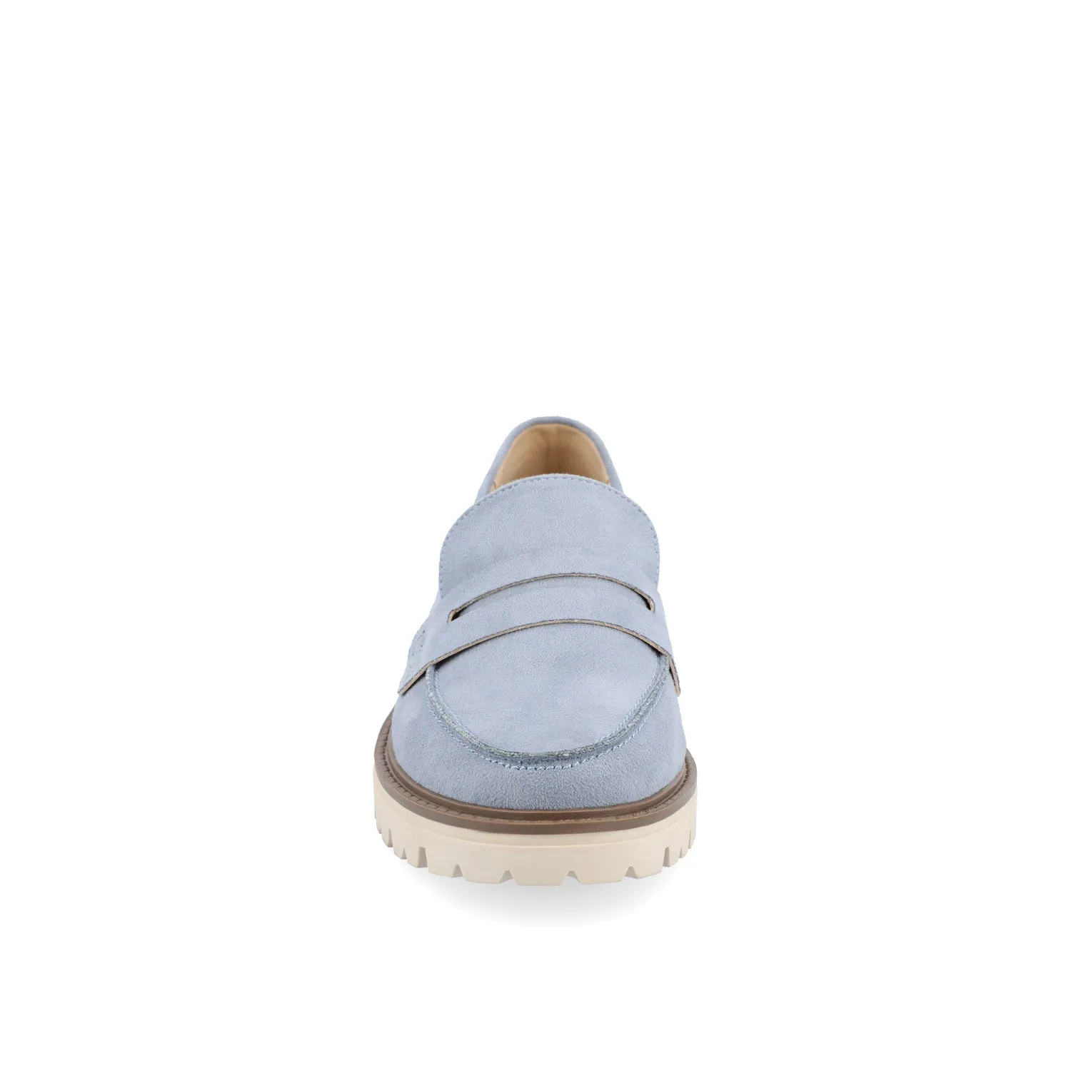 KENLY LOAFER FLATS IN FAUX SUEDE petite size