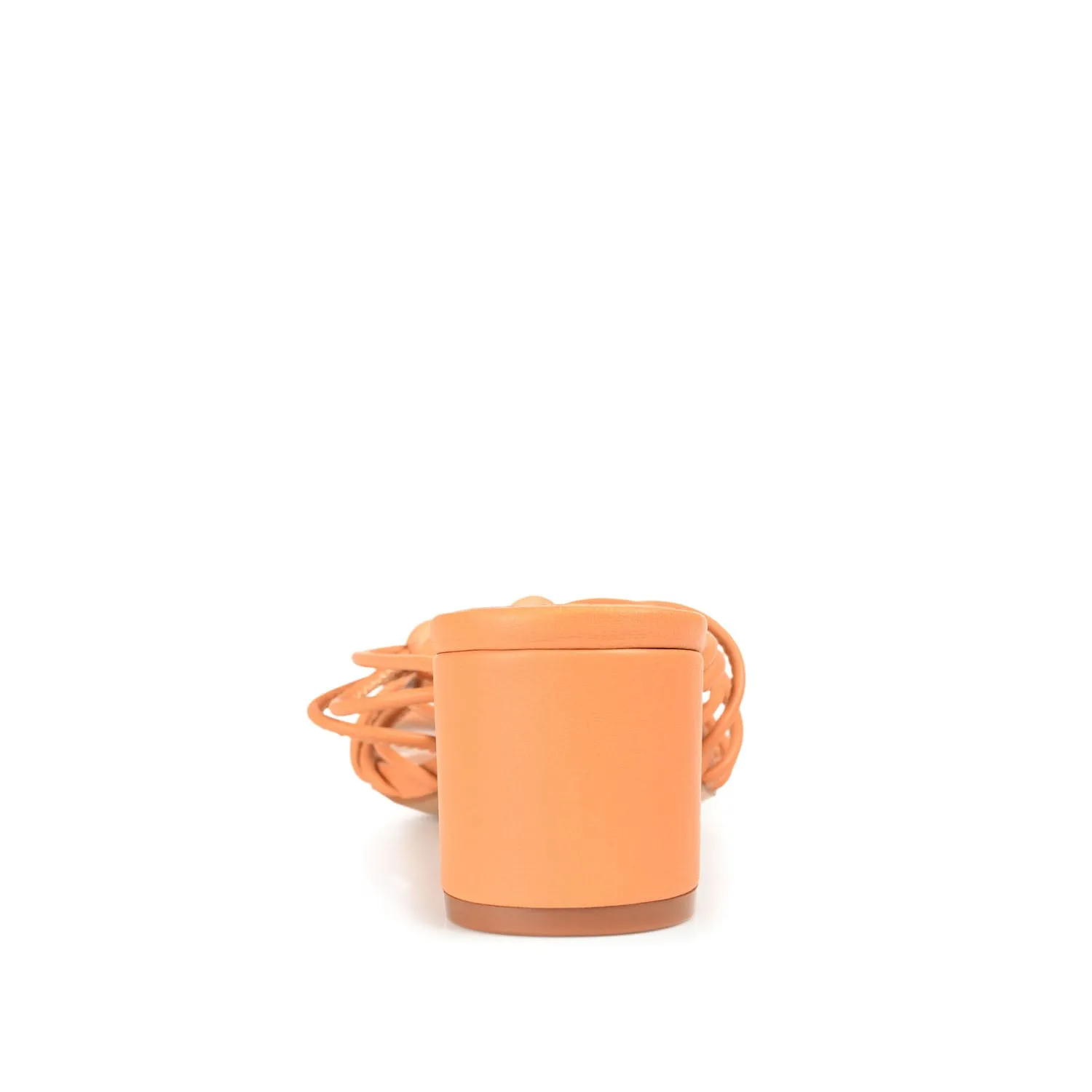 KENNADI BLOCK HEELED MULTI STRAP SANDALS bare joy