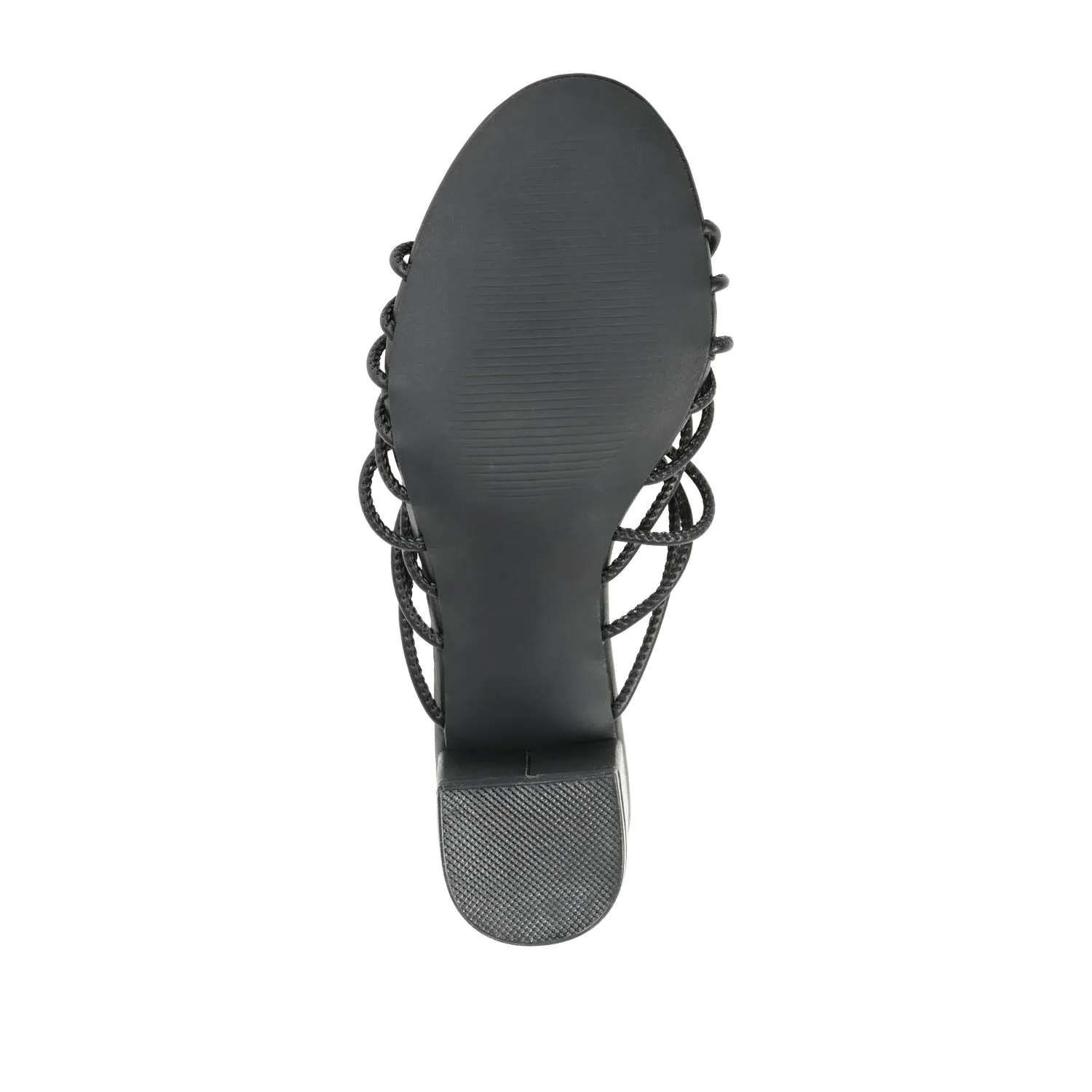 KENNADI BLOCK HEELED MULTI STRAP SANDALS bare joy