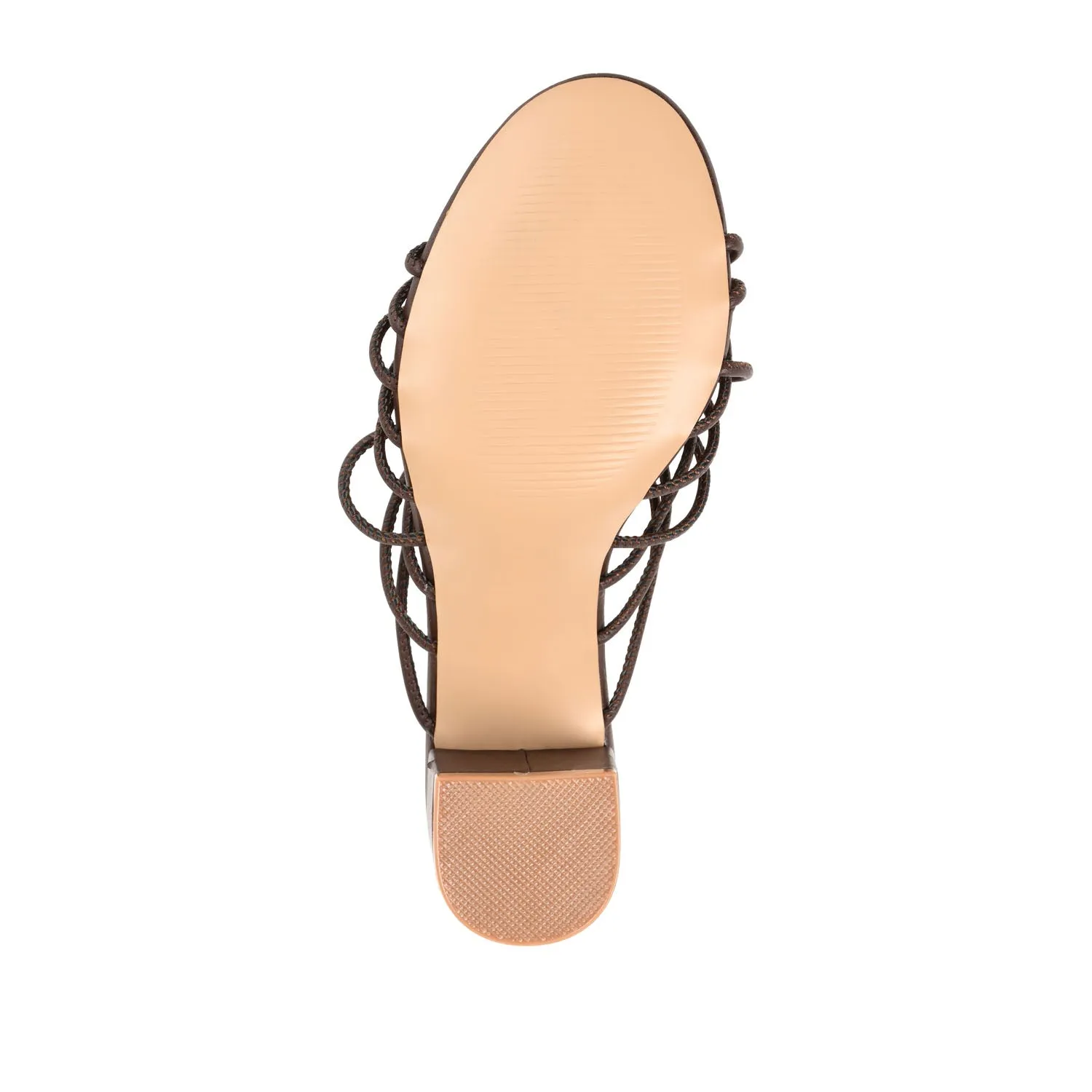 KENNADI BLOCK HEELED MULTI STRAP SANDALS bare joy