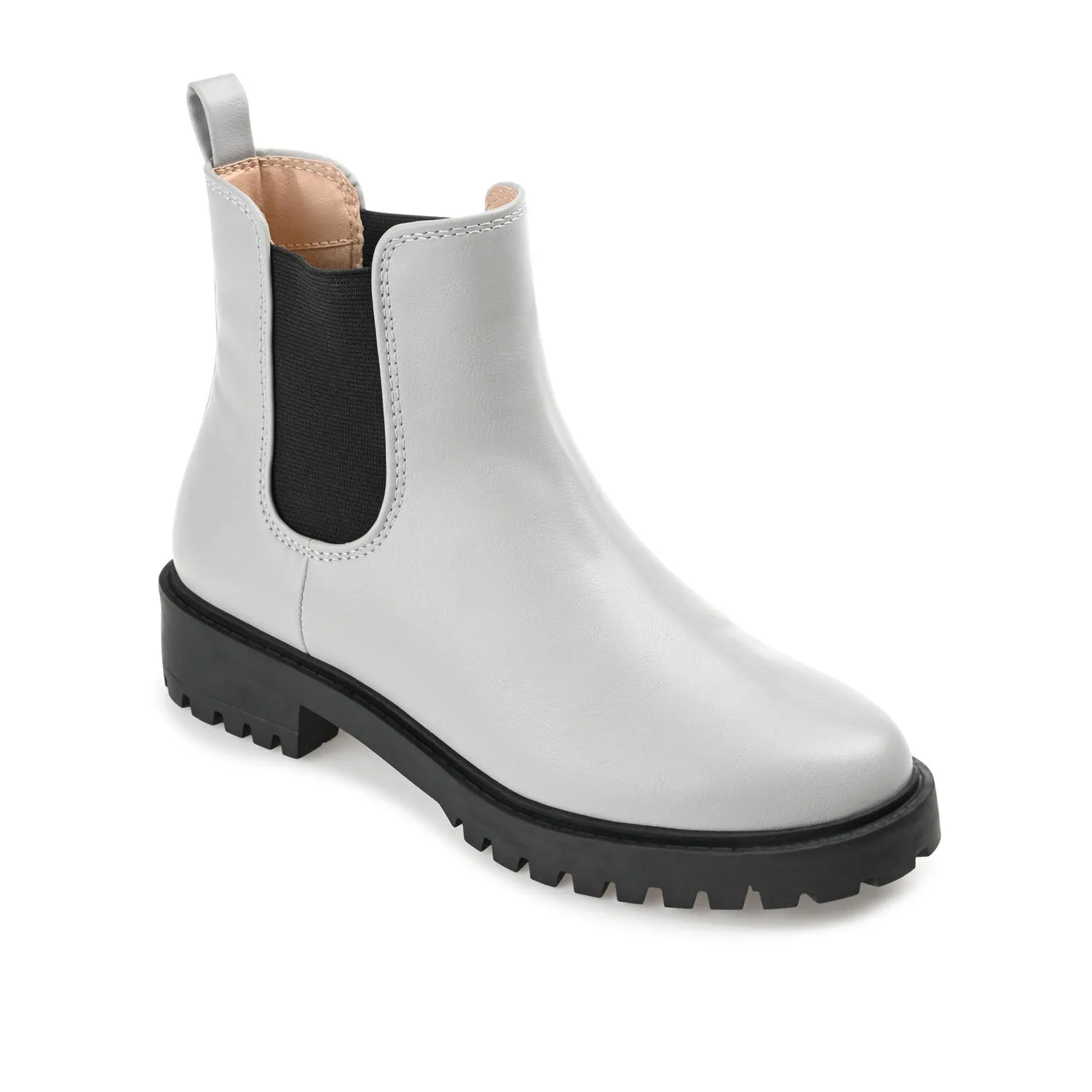 KENOVA CHELSEA BOOTIES IN FAUX LEATHER wind block