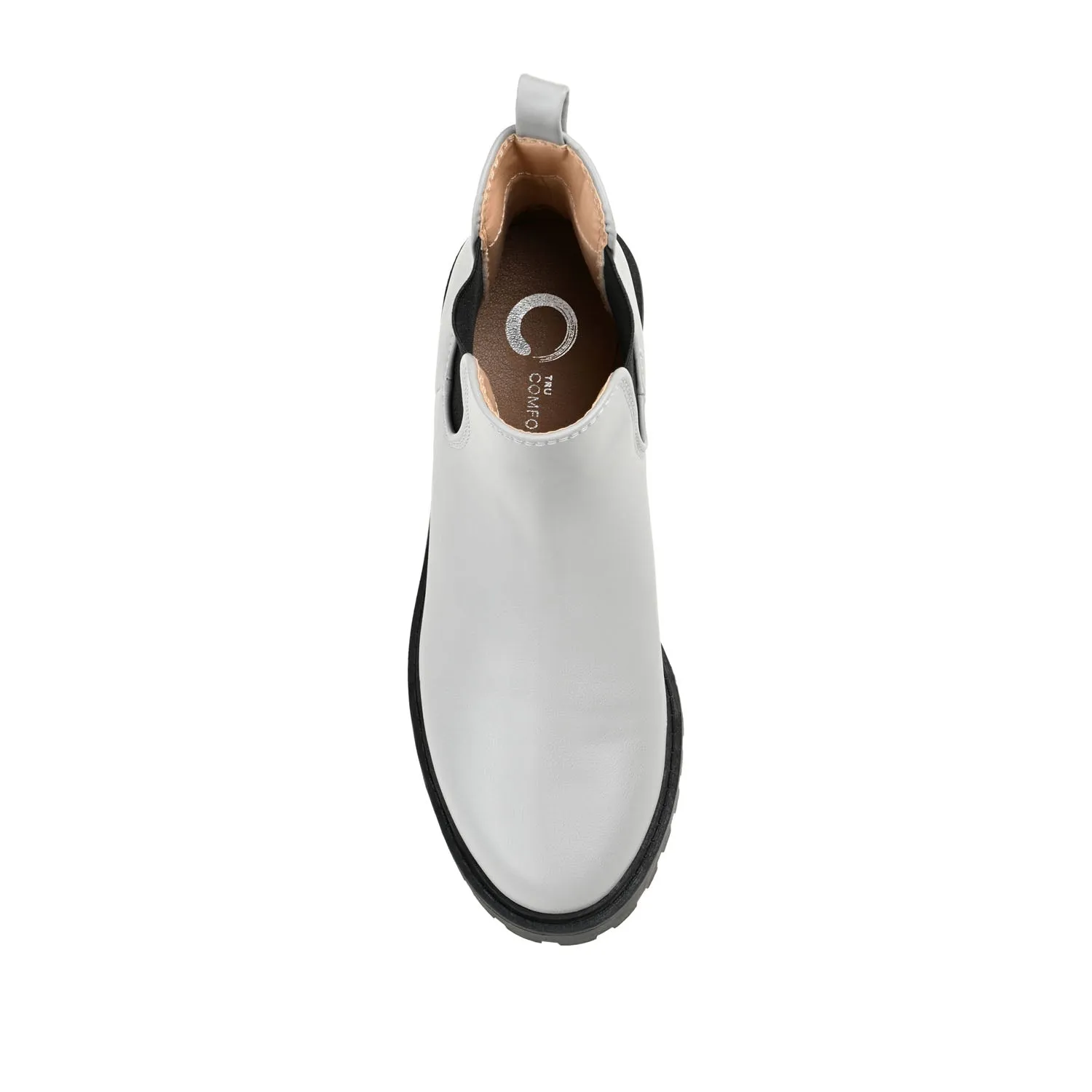 KENOVA CHELSEA BOOTIES IN FAUX LEATHER wind block