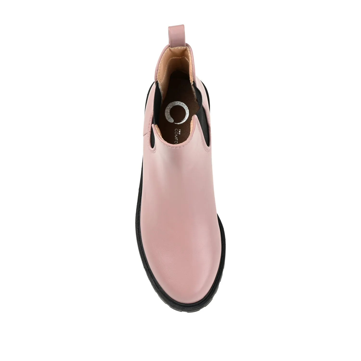 KENOVA CHELSEA BOOTIES IN FAUX LEATHER wind block