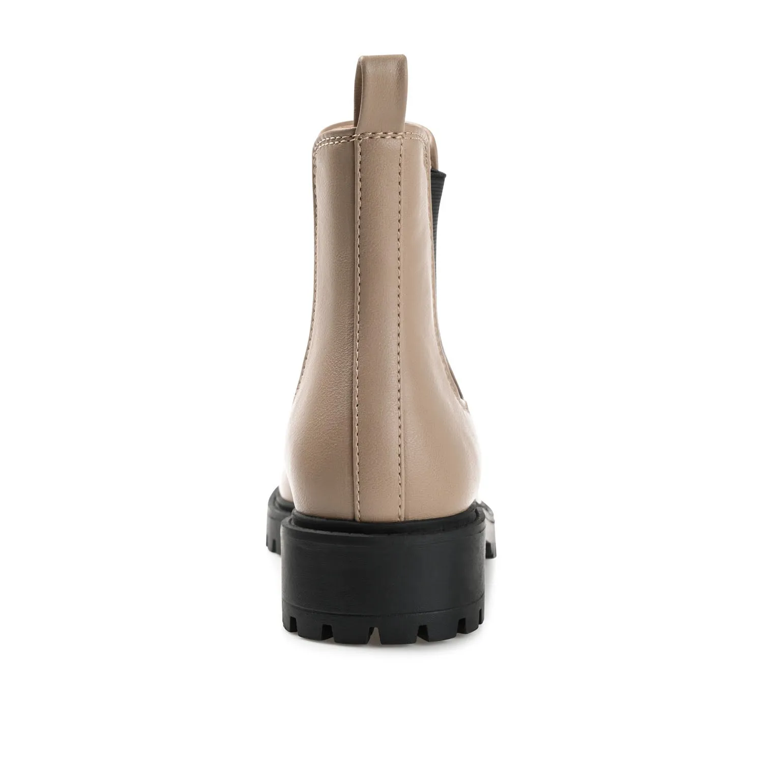 KENOVA CHELSEA BOOTIES IN FAUX LEATHER wind block
