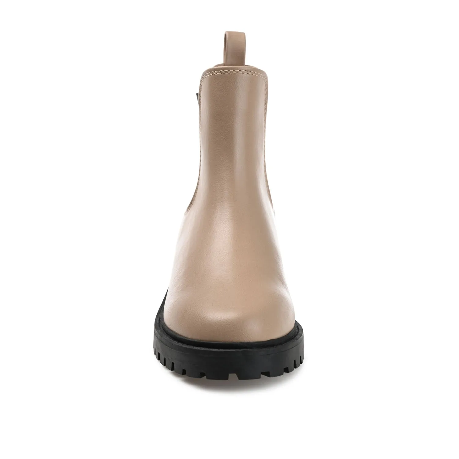 KENOVA CHELSEA BOOTIES IN FAUX LEATHER wind block