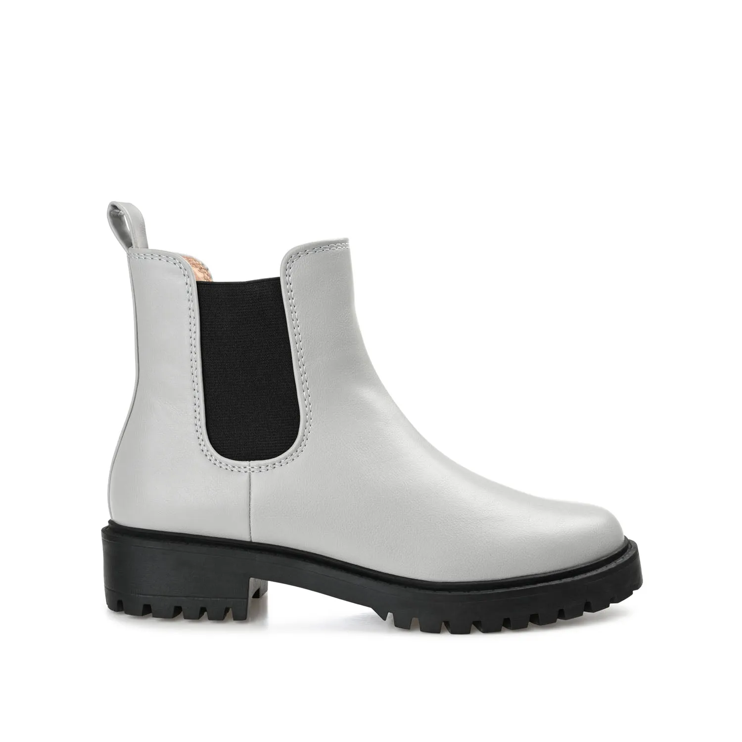 KENOVA CHELSEA BOOTIES IN FAUX LEATHER wind block