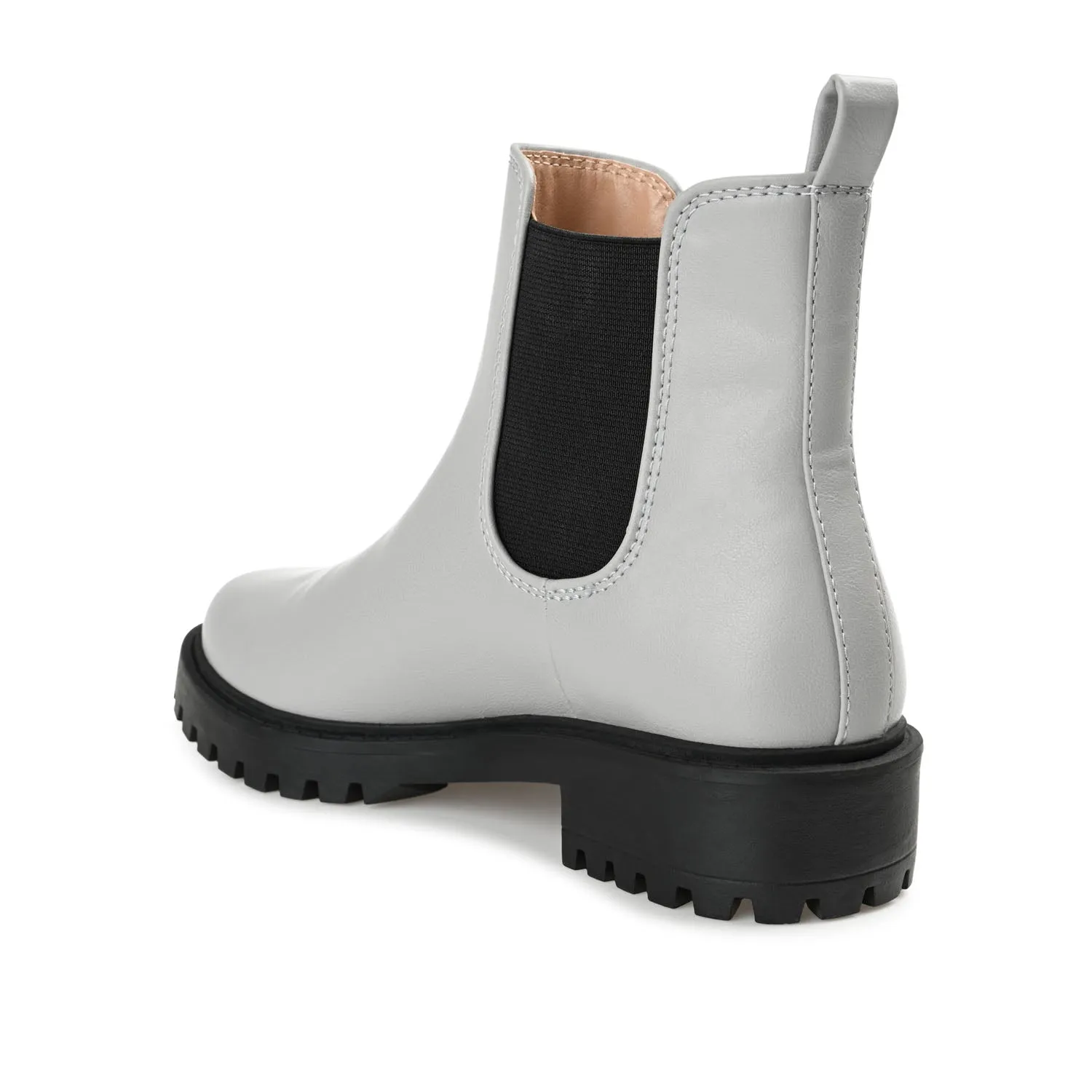 KENOVA CHELSEA BOOTIES IN FAUX LEATHER wind block