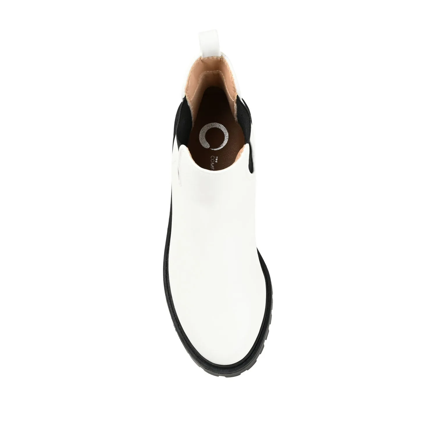 KENOVA CHELSEA BOOTIES IN FAUX LEATHER wind block