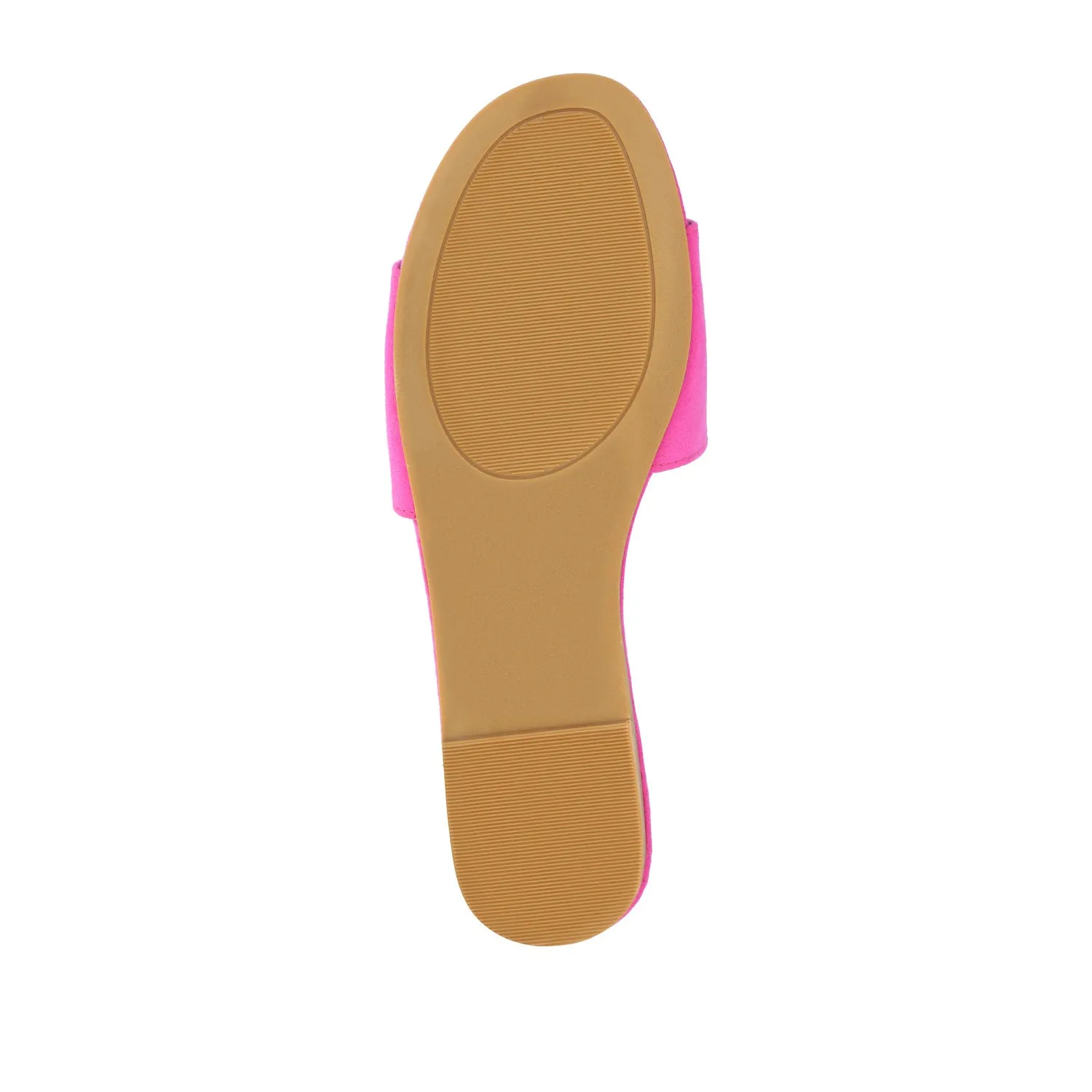 KOLINNA SLIDE SANDALS IN STATEMENT loop tie