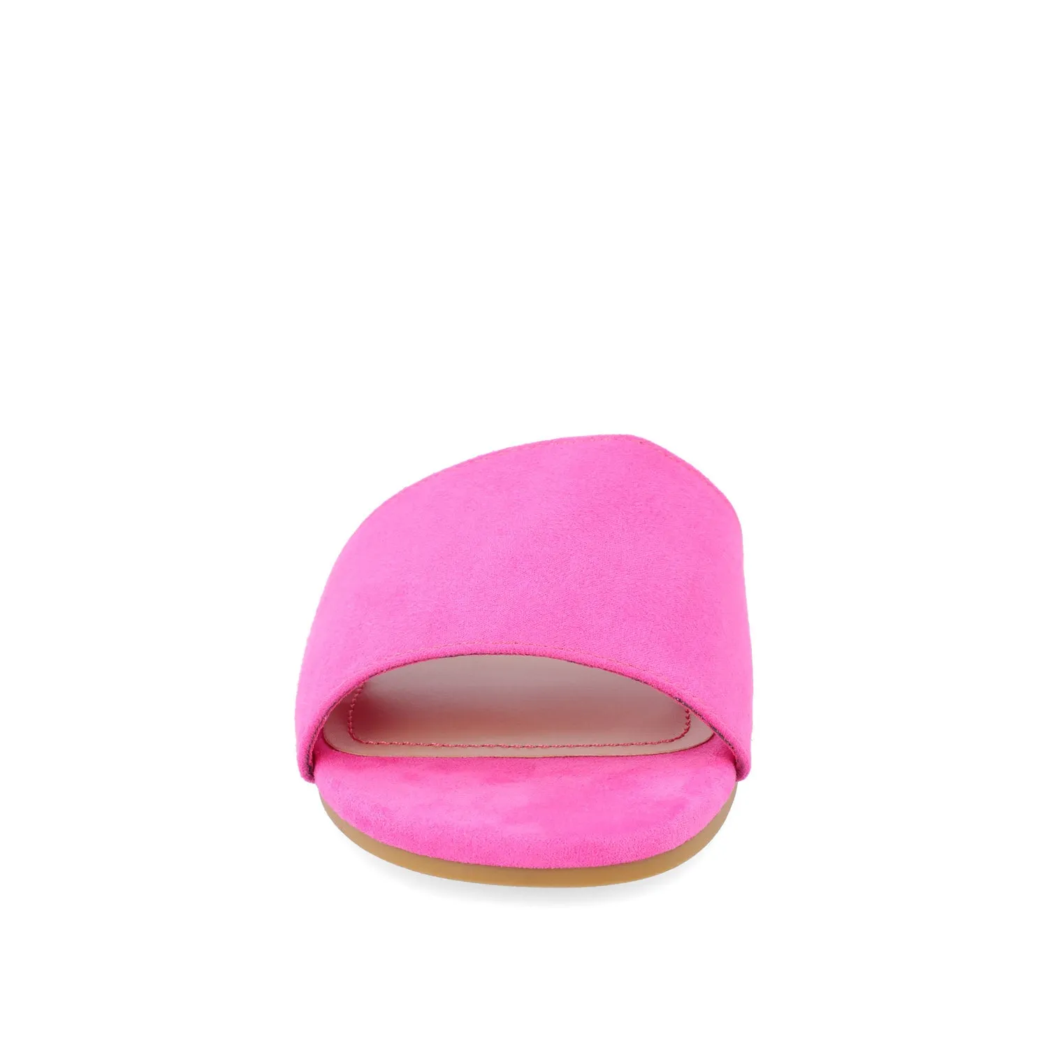KOLINNA STATEMENT SLIDE SANDALS IN WIDE street slip