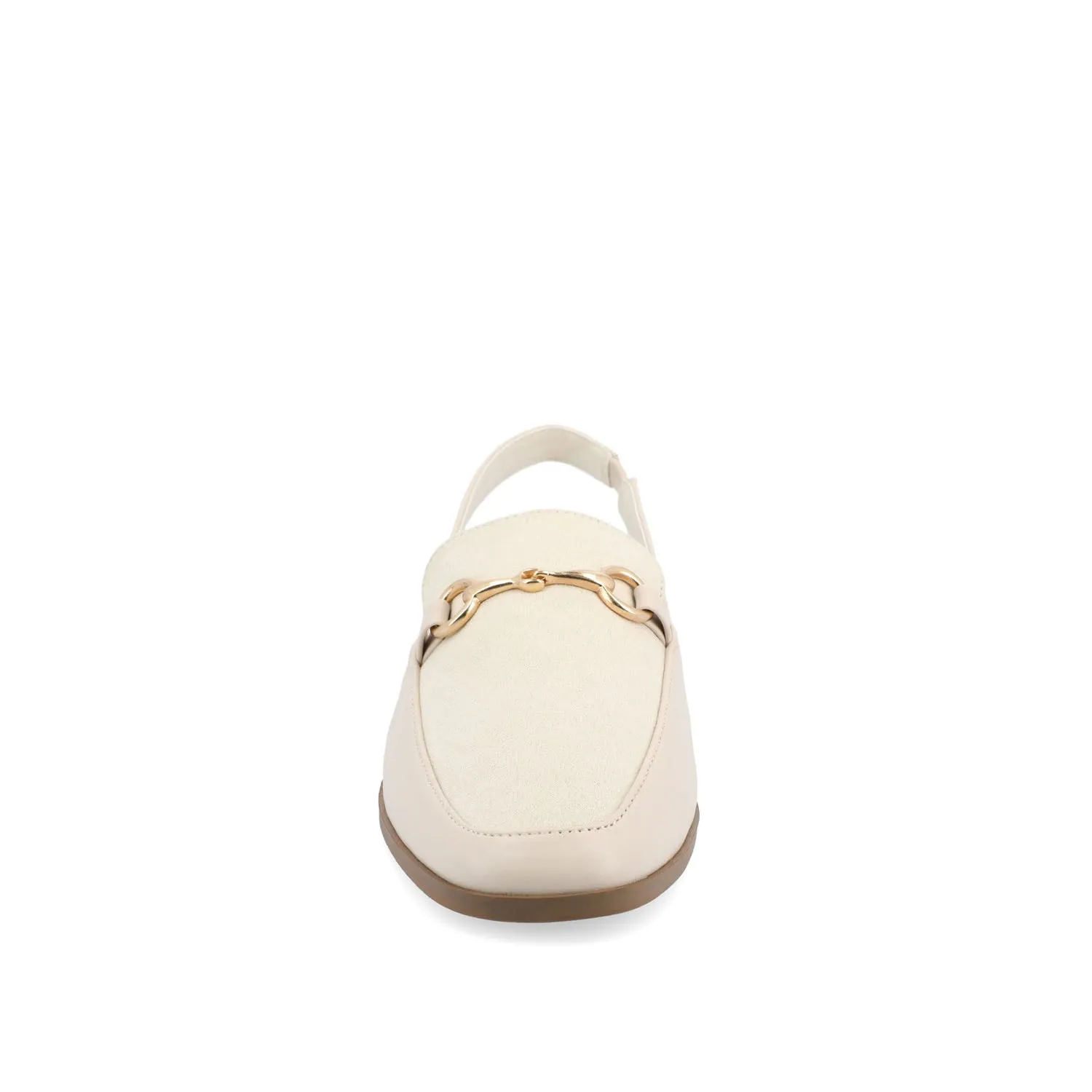 LAINEY LOAFER FLATS IN FAUX LEATHER closed toe