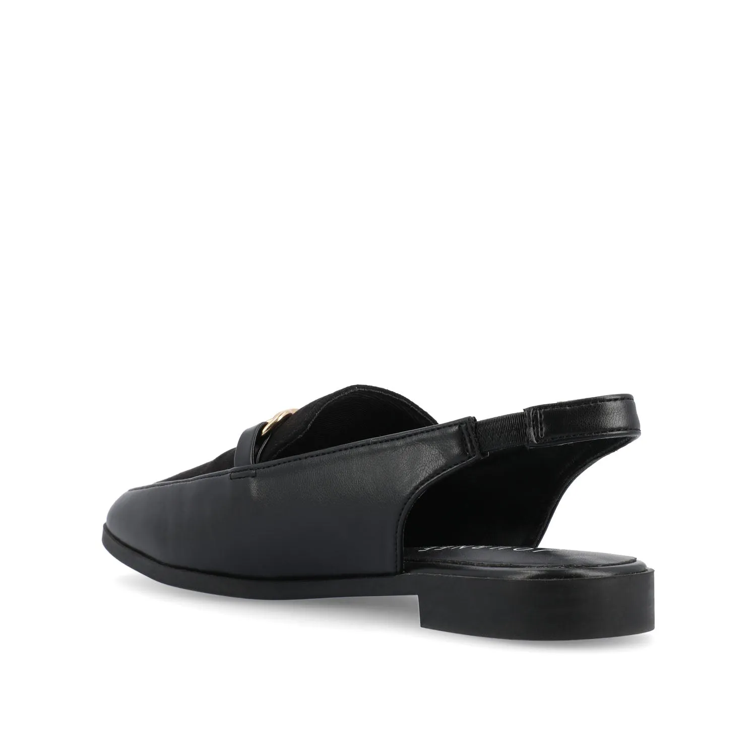 LAINEY LOAFER FLATS IN FAUX LEATHER closed toe