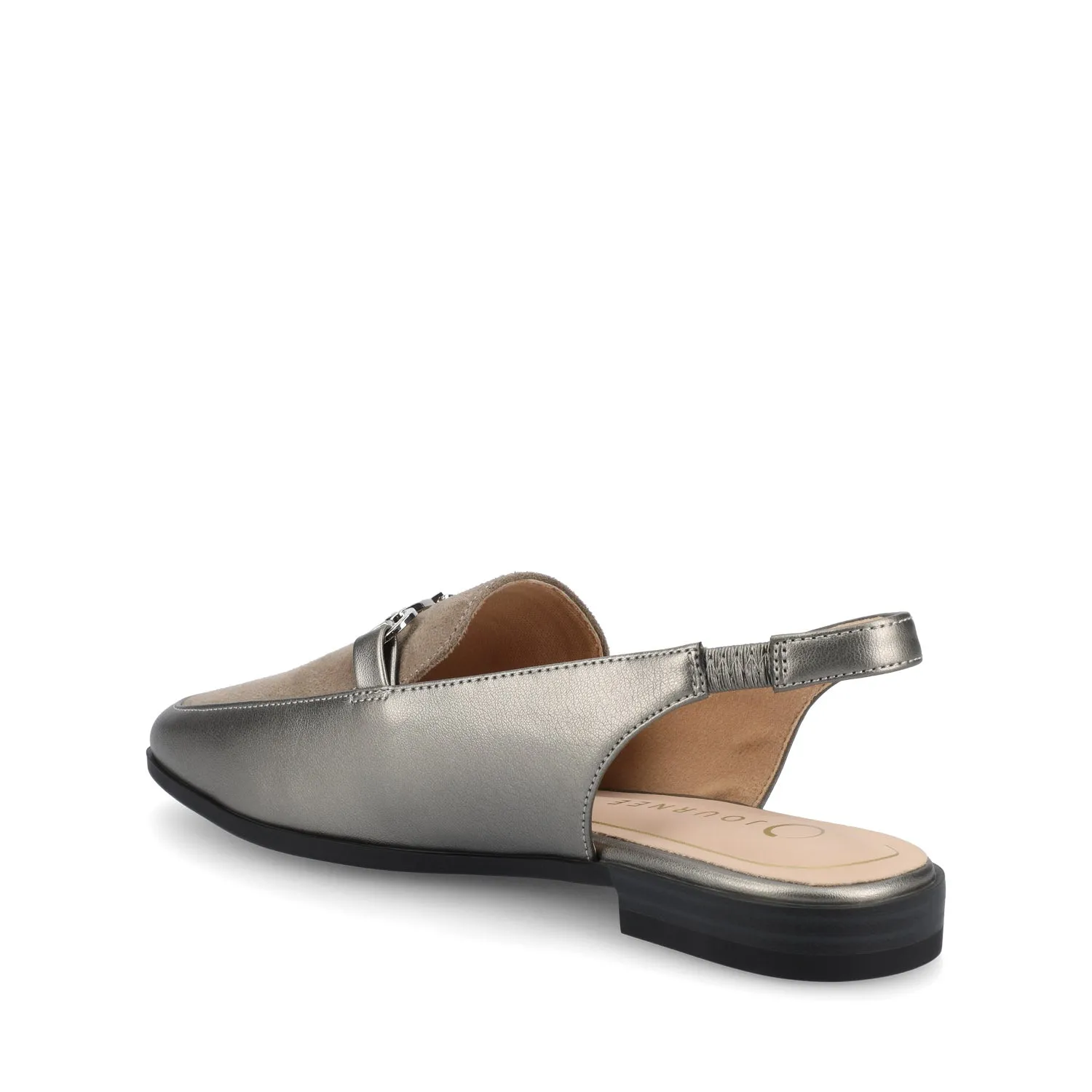 LAINEY LOAFER FLATS IN FAUX LEATHER closed toe