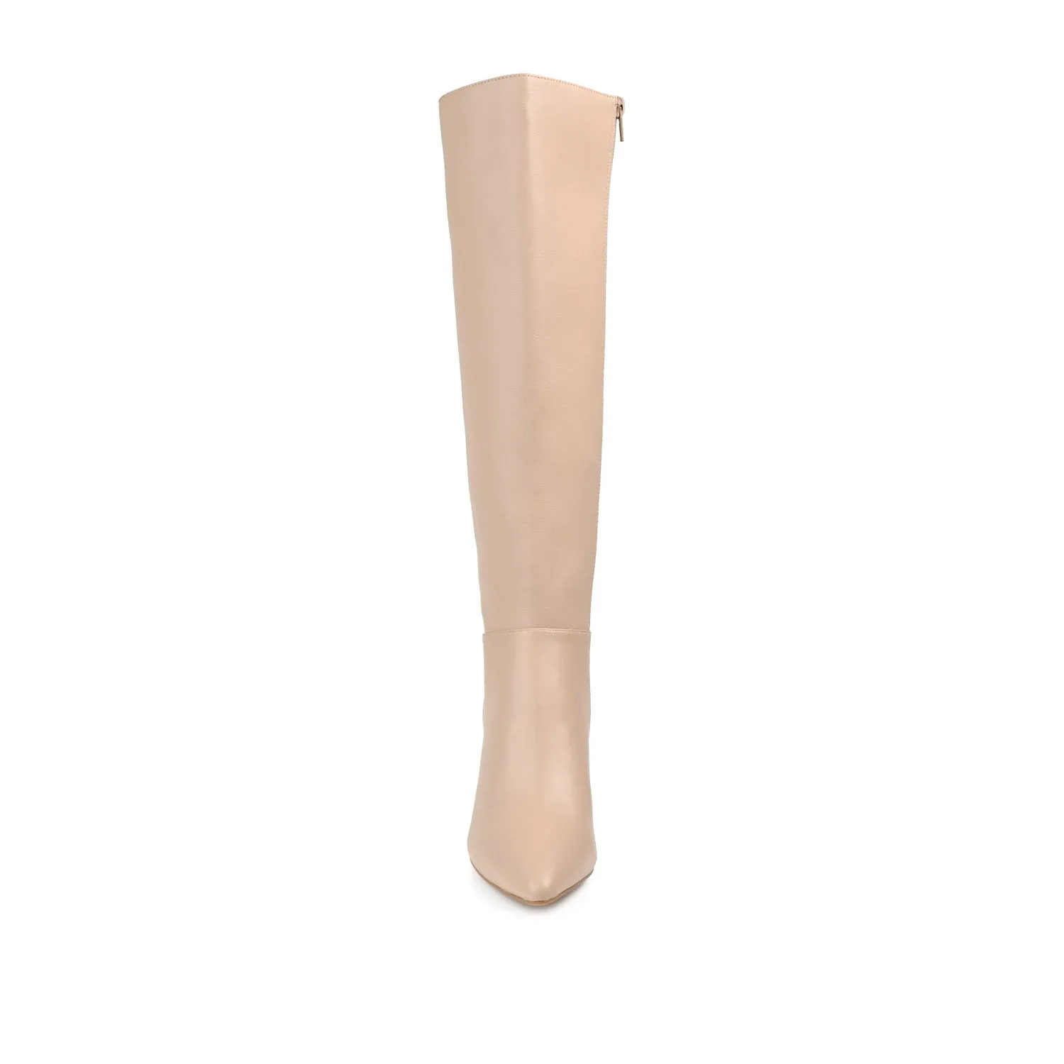 LANDREE KNEE-HIGH BOOTS IN FAUX LEATHER road trip