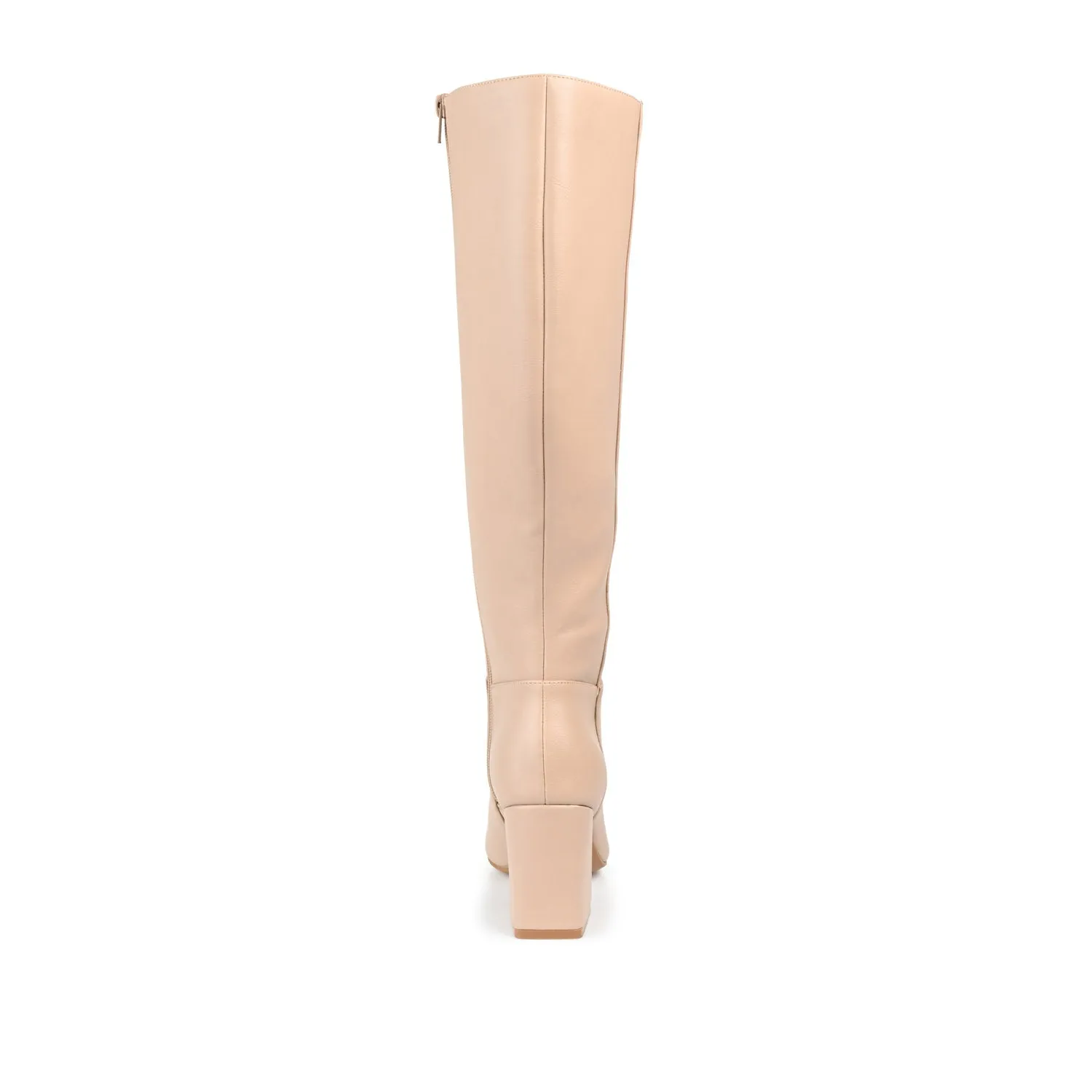 LANDREE KNEE-HIGH BOOTS IN FAUX LEATHER road trip