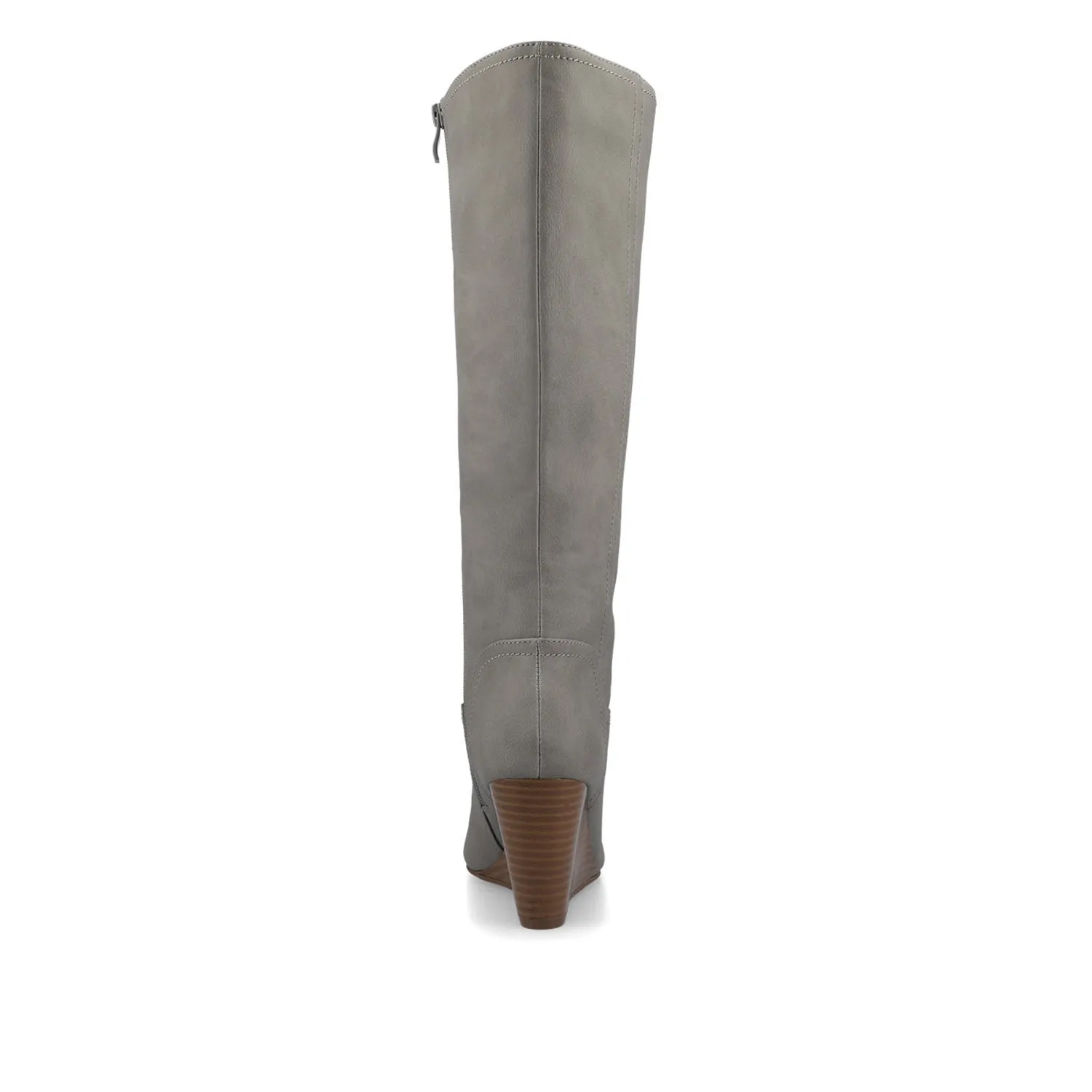 LANGLY KNEE-HIGH BOOTS IN FAUX LEATHER cabin cozy