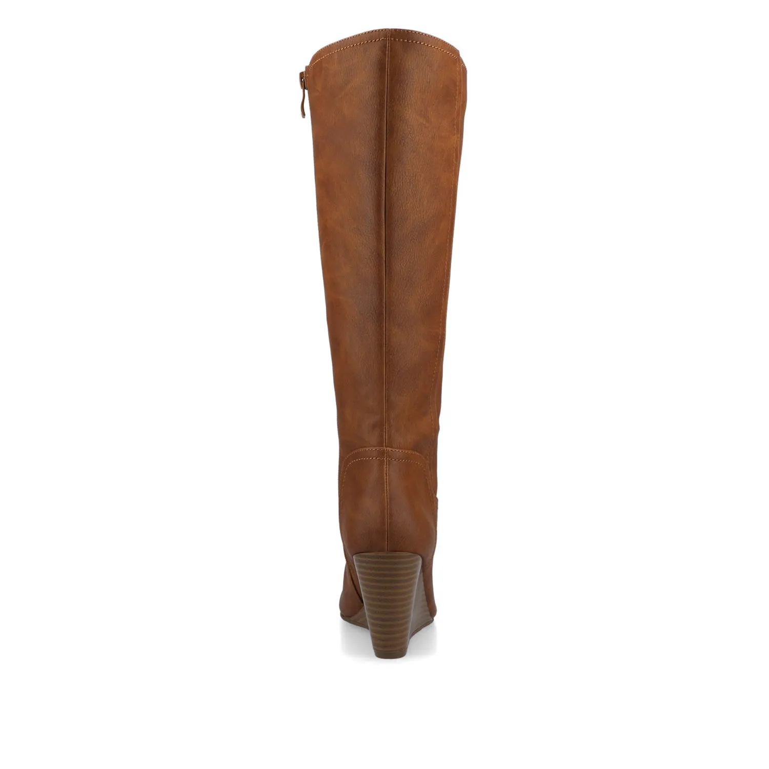 LANGLY KNEE-HIGH BOOTS IN FAUX LEATHER cabin cozy