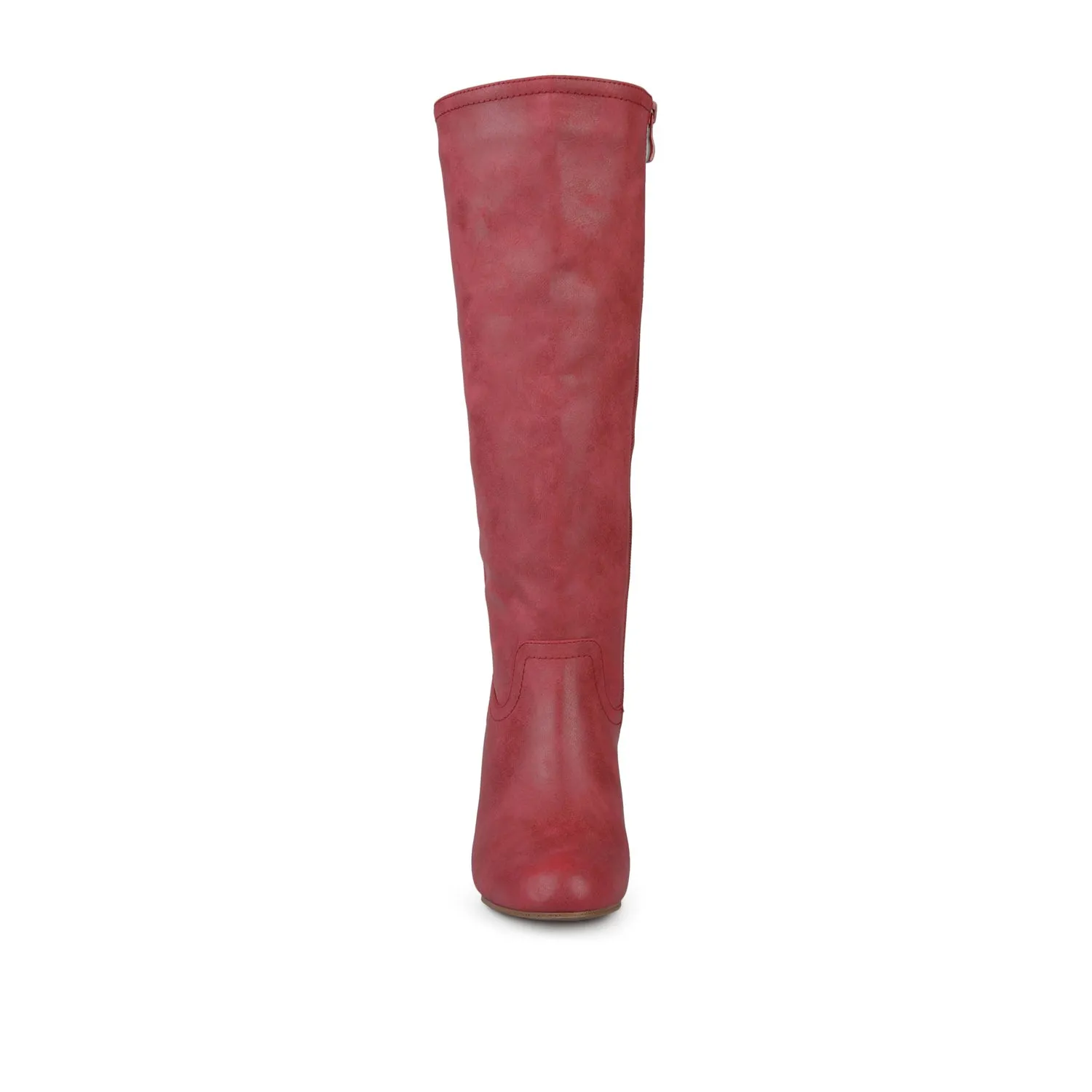 LANGLY KNEE-HIGH BOOTS IN FAUX LEATHER cabin cozy