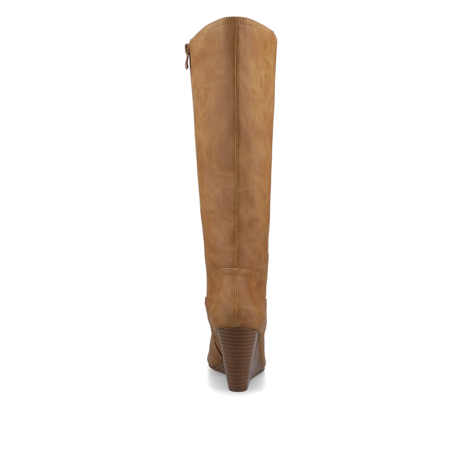 LANGLY KNEE-HIGH BOOTS IN FAUX LEATHER cabin cozy