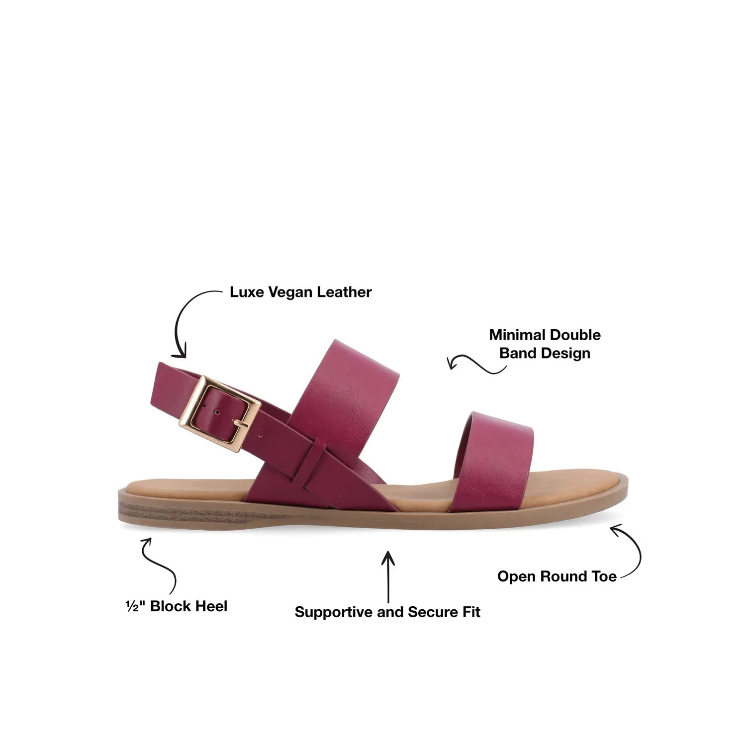 LAVINE MULTI STRAP SANDALS IN STATEMENT picnic step