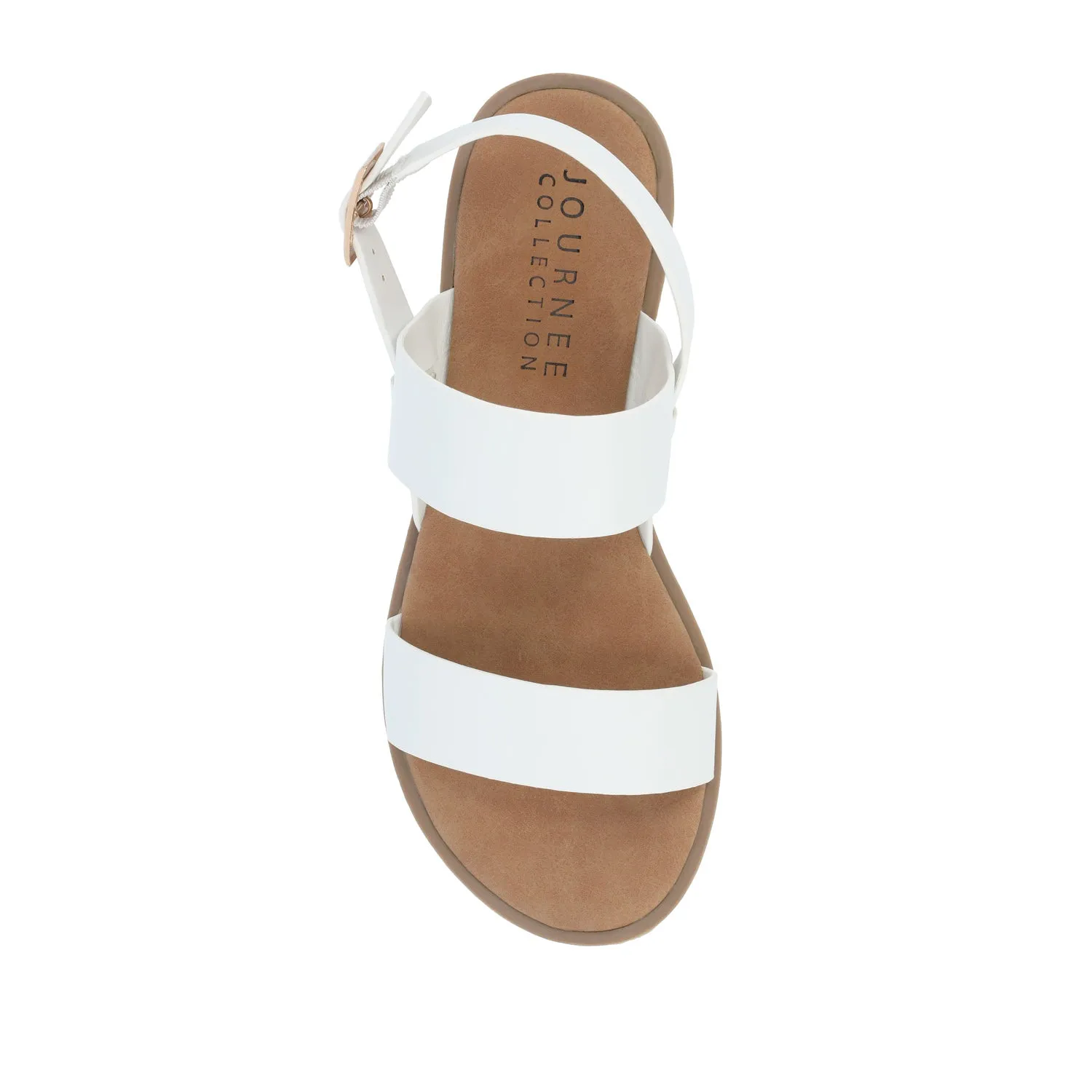 LAVINE MULTI STRAP SANDALS IN WIDE soft grip