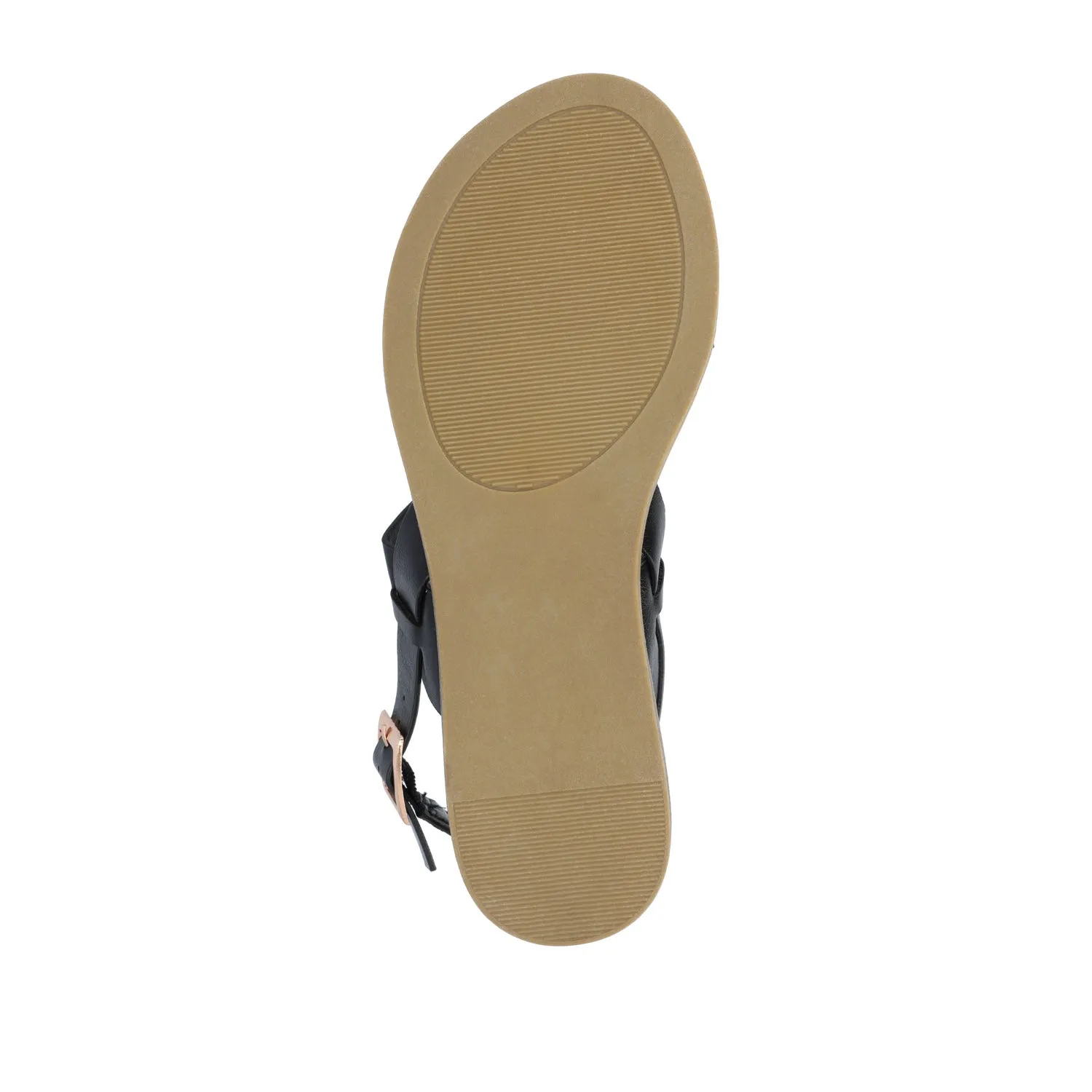LAVINE MULTI STRAP SANDALS IN WIDE soft grip