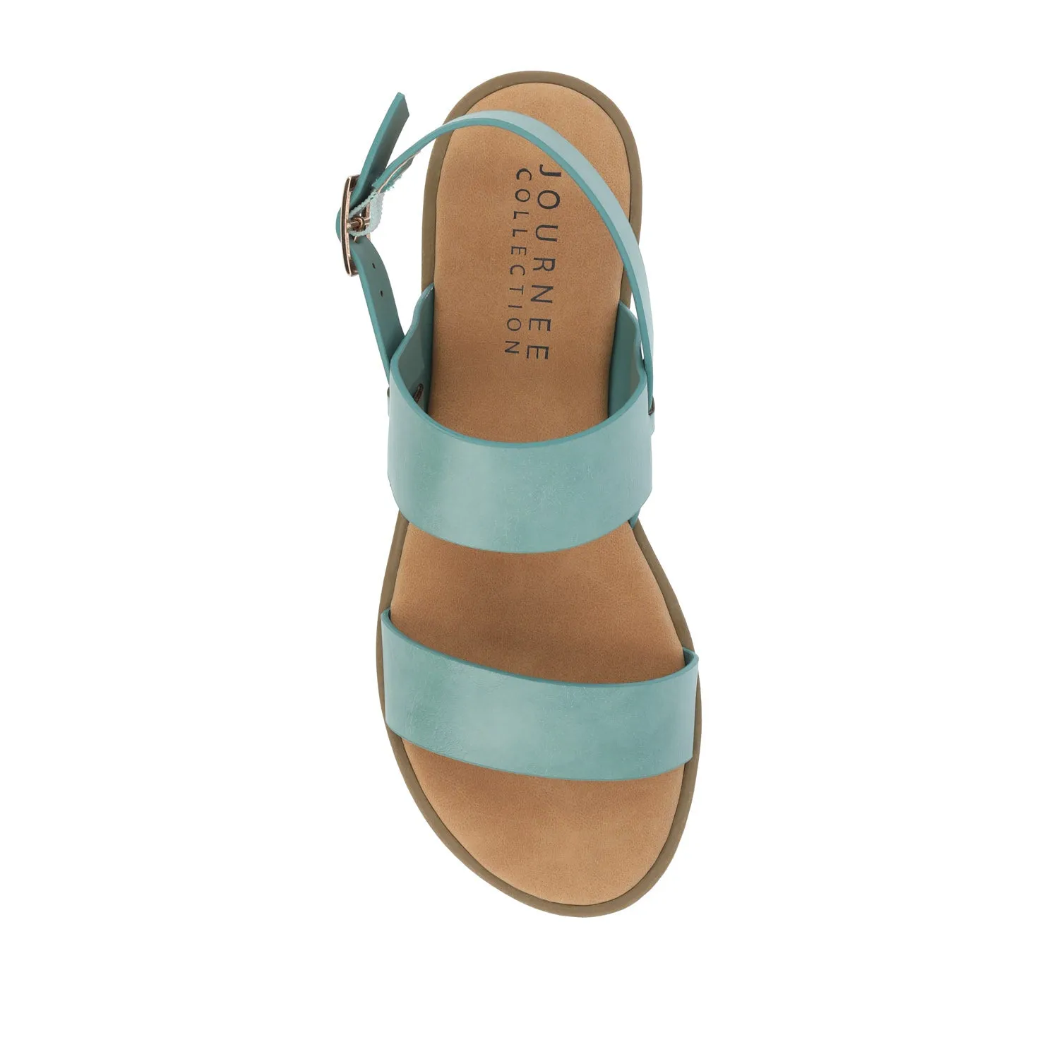 LAVINE MULTI STRAP SANDALS IN WIDE soft grip