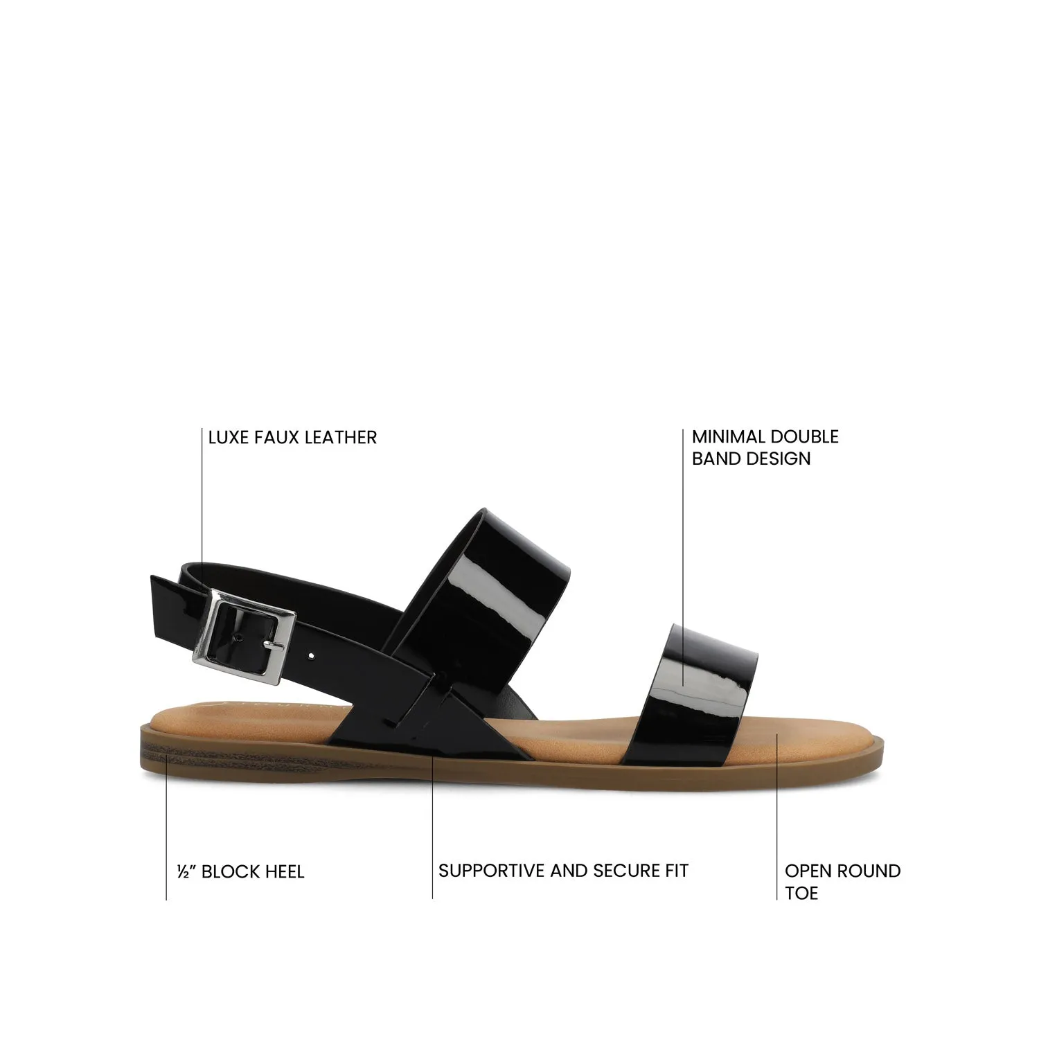 LAVINE MULTI STRAP SANDALS NEW WIDE water dry