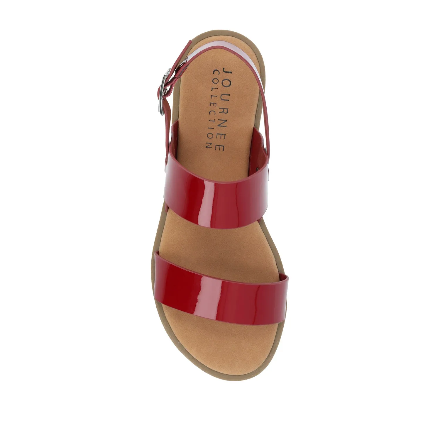 LAVINE STATEMENT MULTI STRAP SANDALS IN WIDE strap slim
