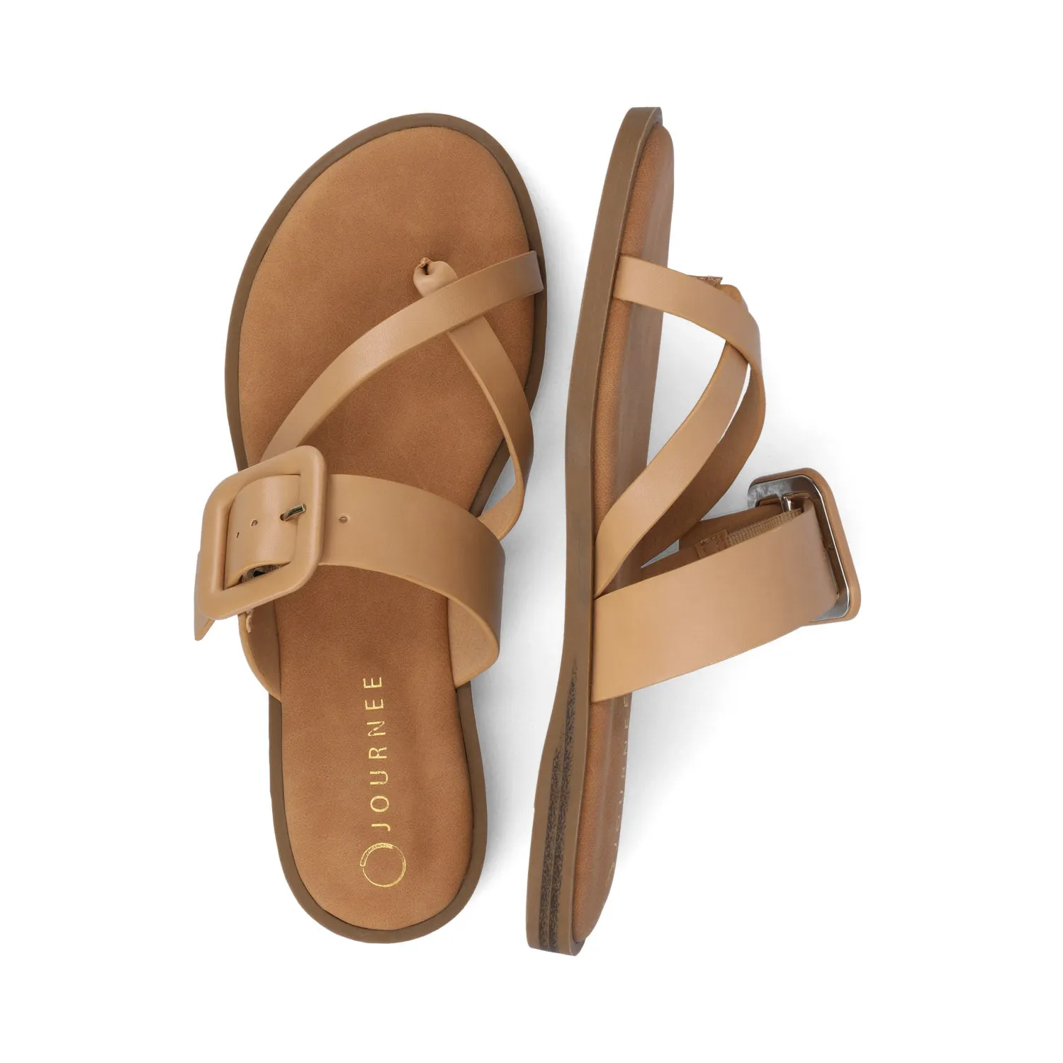 LAYRA FLAT SANDALS open step