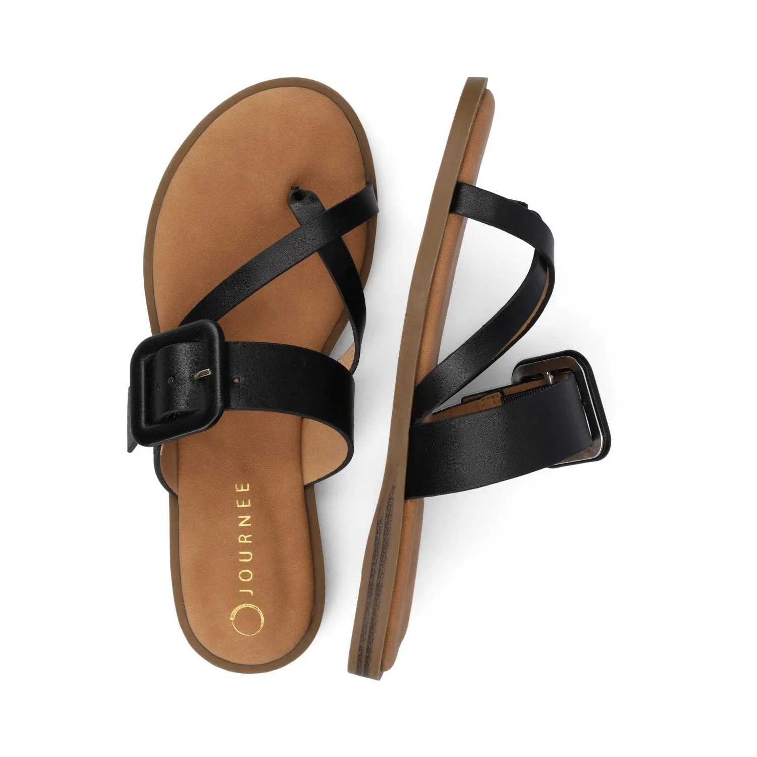 LAYRA FLAT SANDALS open step