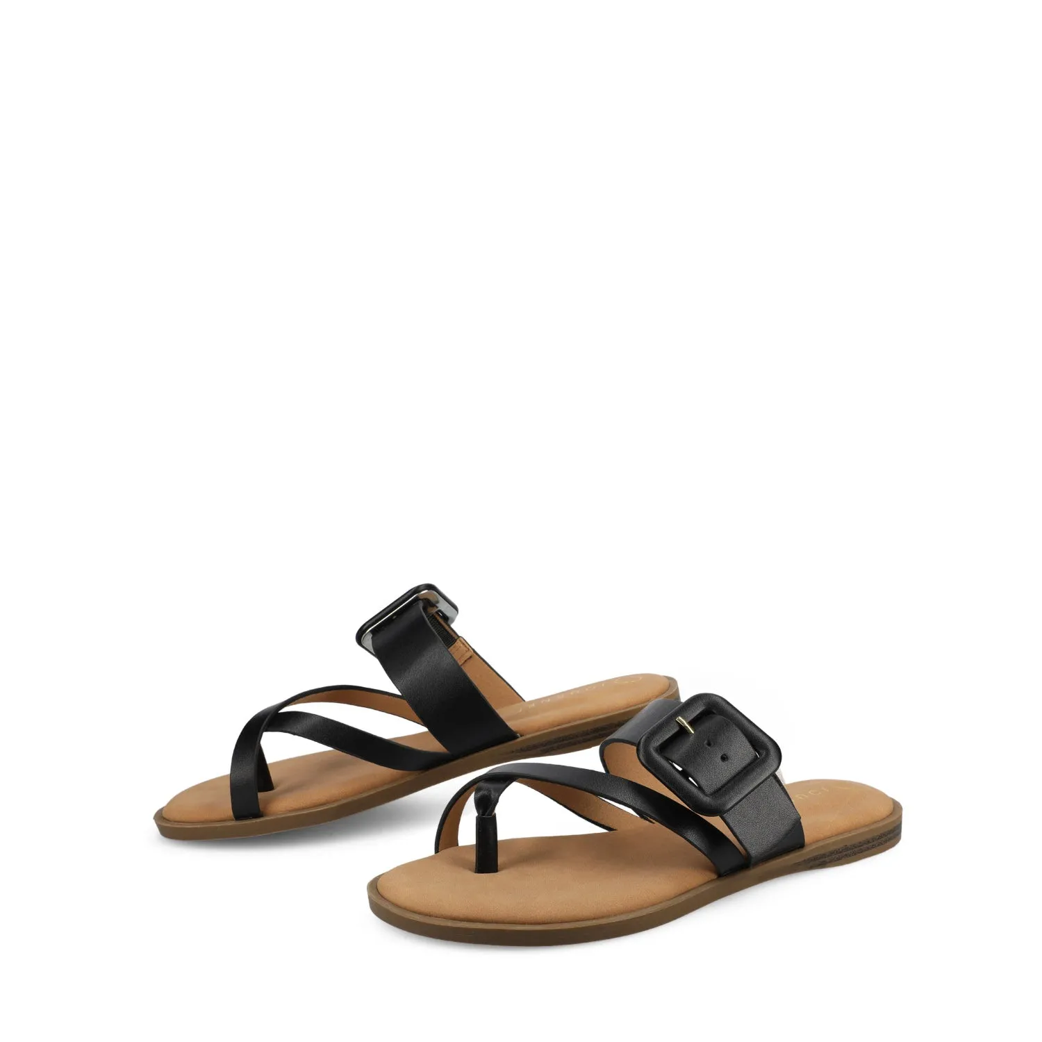 LAYRA FLAT SANDALS open step