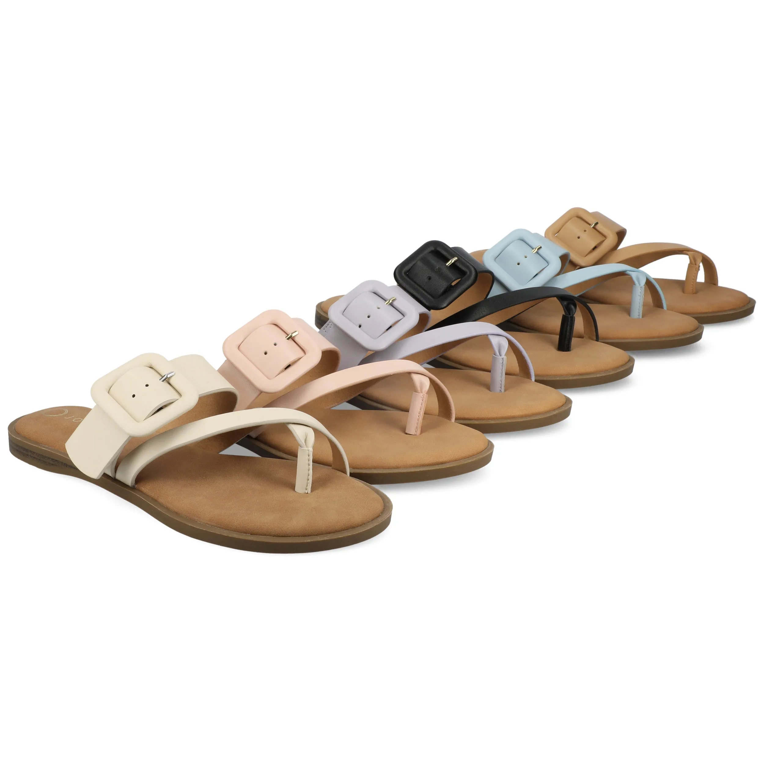 LAYRA FLAT SANDALS open step