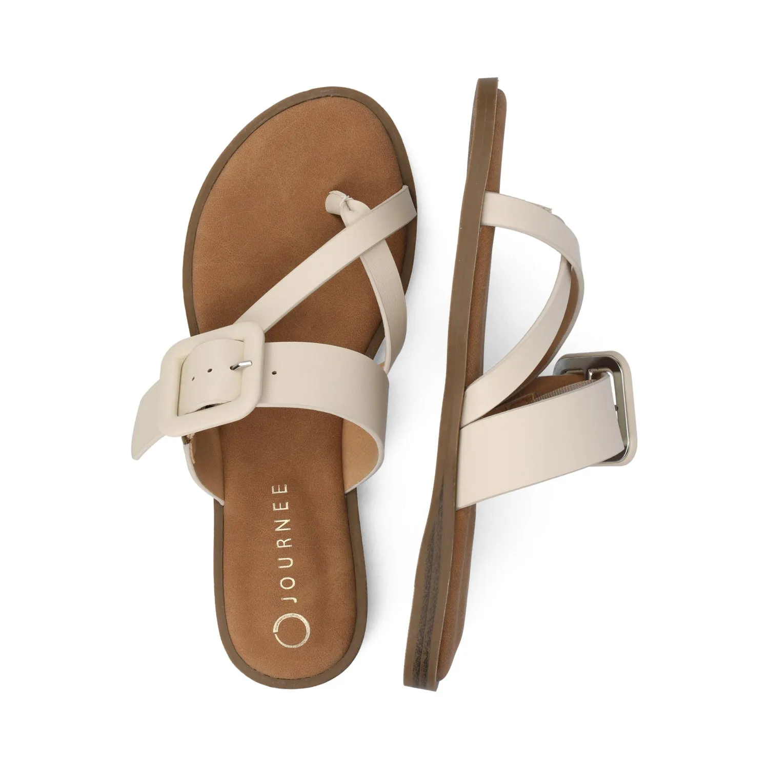 LAYRA FLAT SANDALS open step