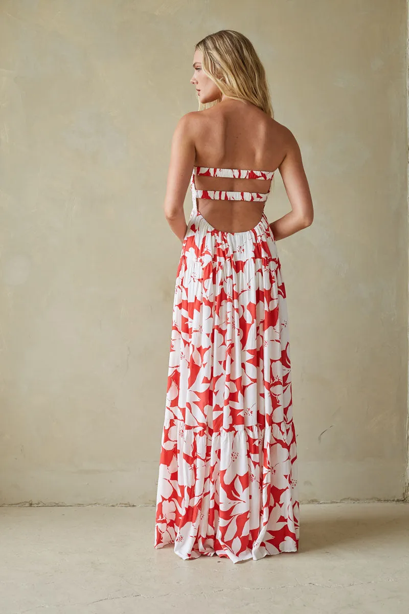 Lilo Strapless Maxi Dress match fast