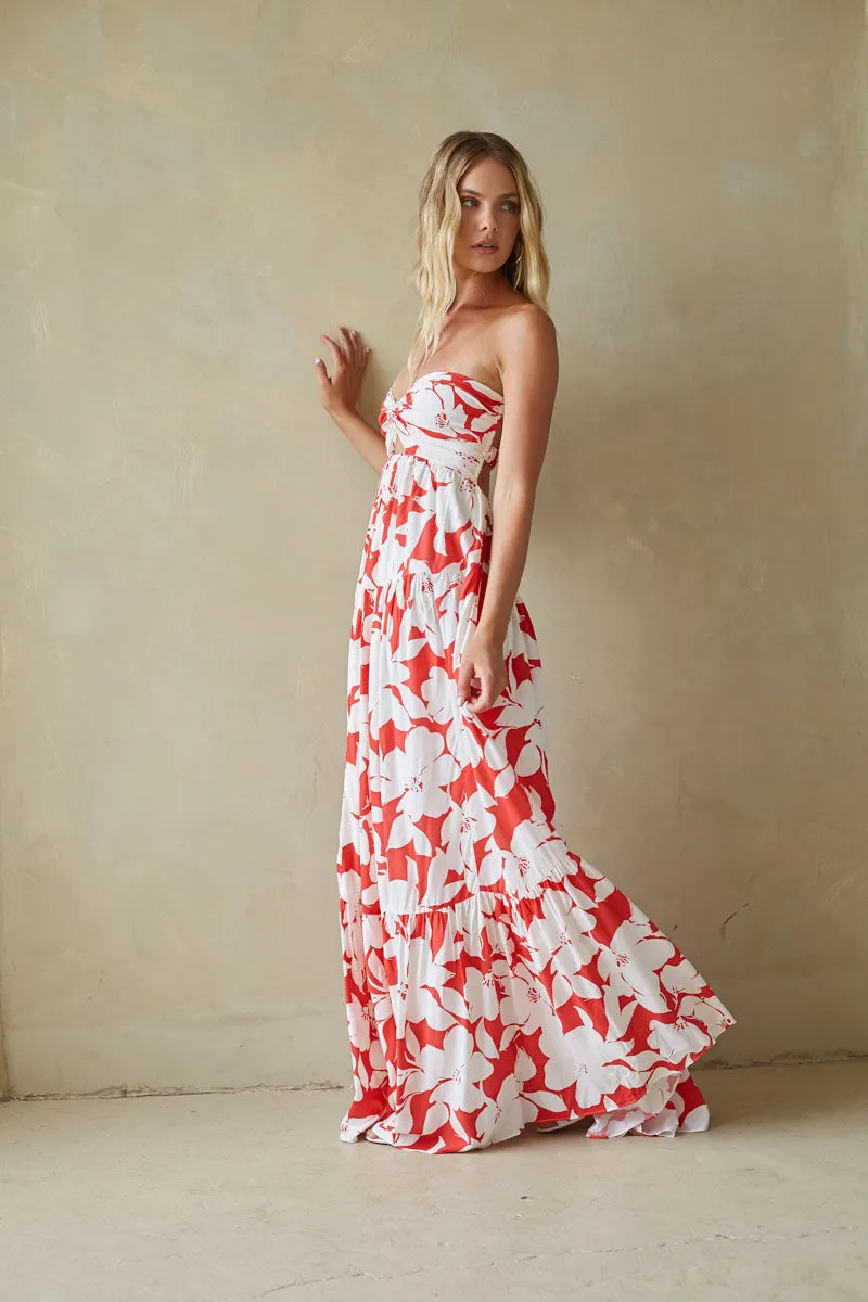 Lilo Strapless Maxi Dress match fast