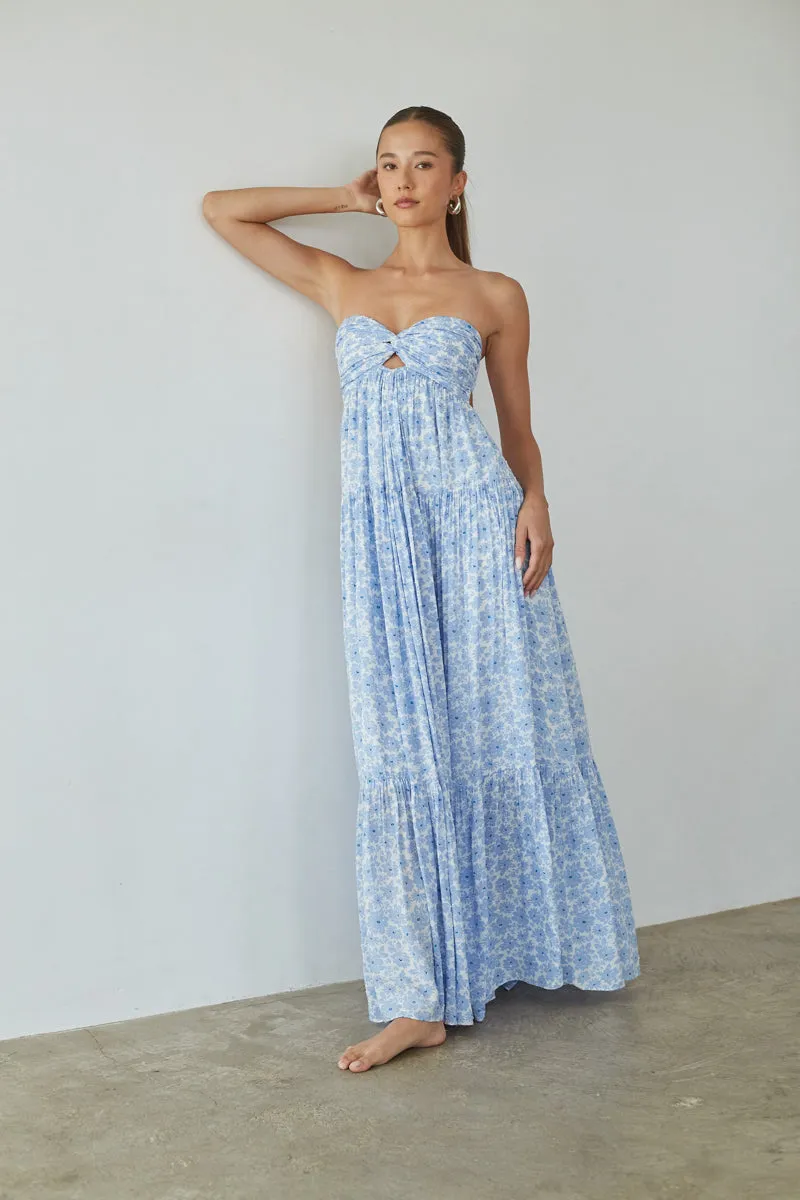 Lilo Strapless Maxi Dress match fast