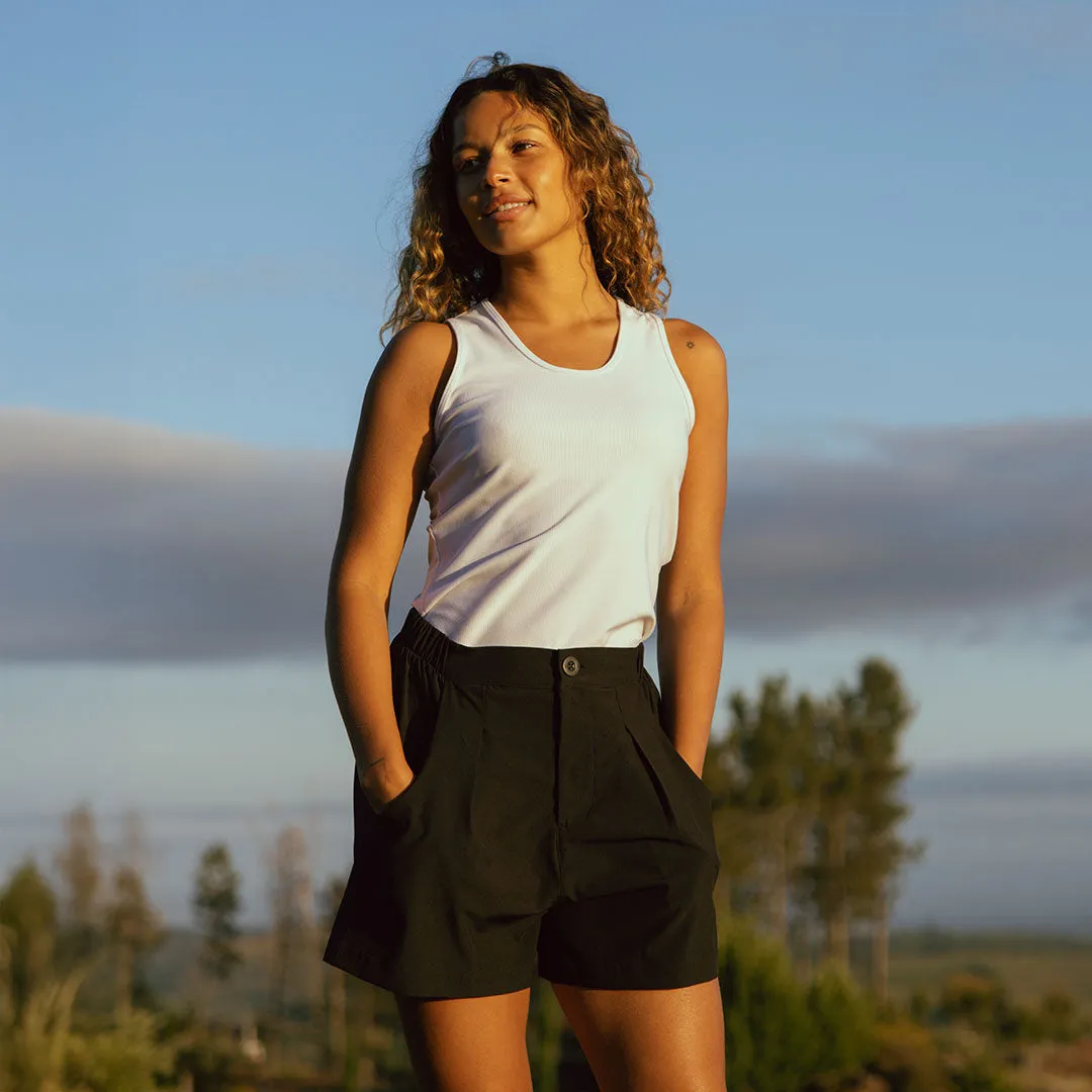 Links Shorts, Jetsetter Black stay dry
