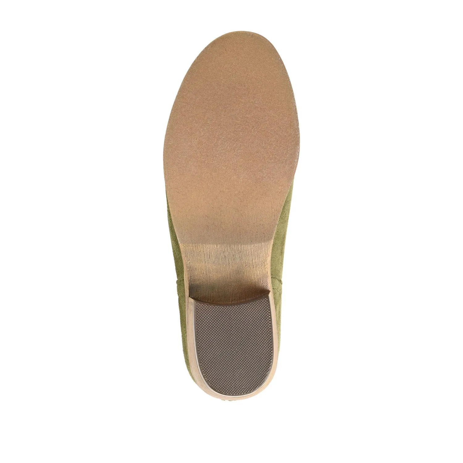 LIVVY ZIP-UP BOOTIES IN FAUX SUEDE autumn street