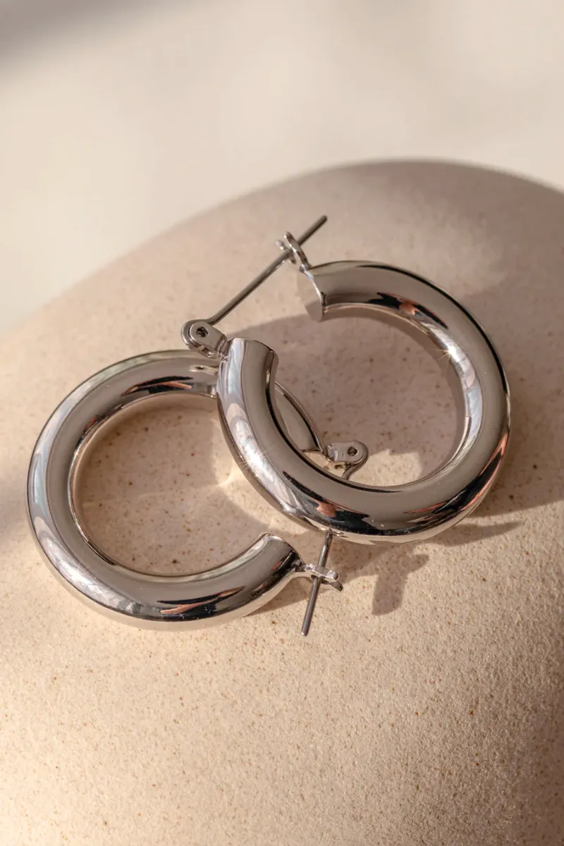 LUV AJ Baby Amalfi Tube Hoops boho cool