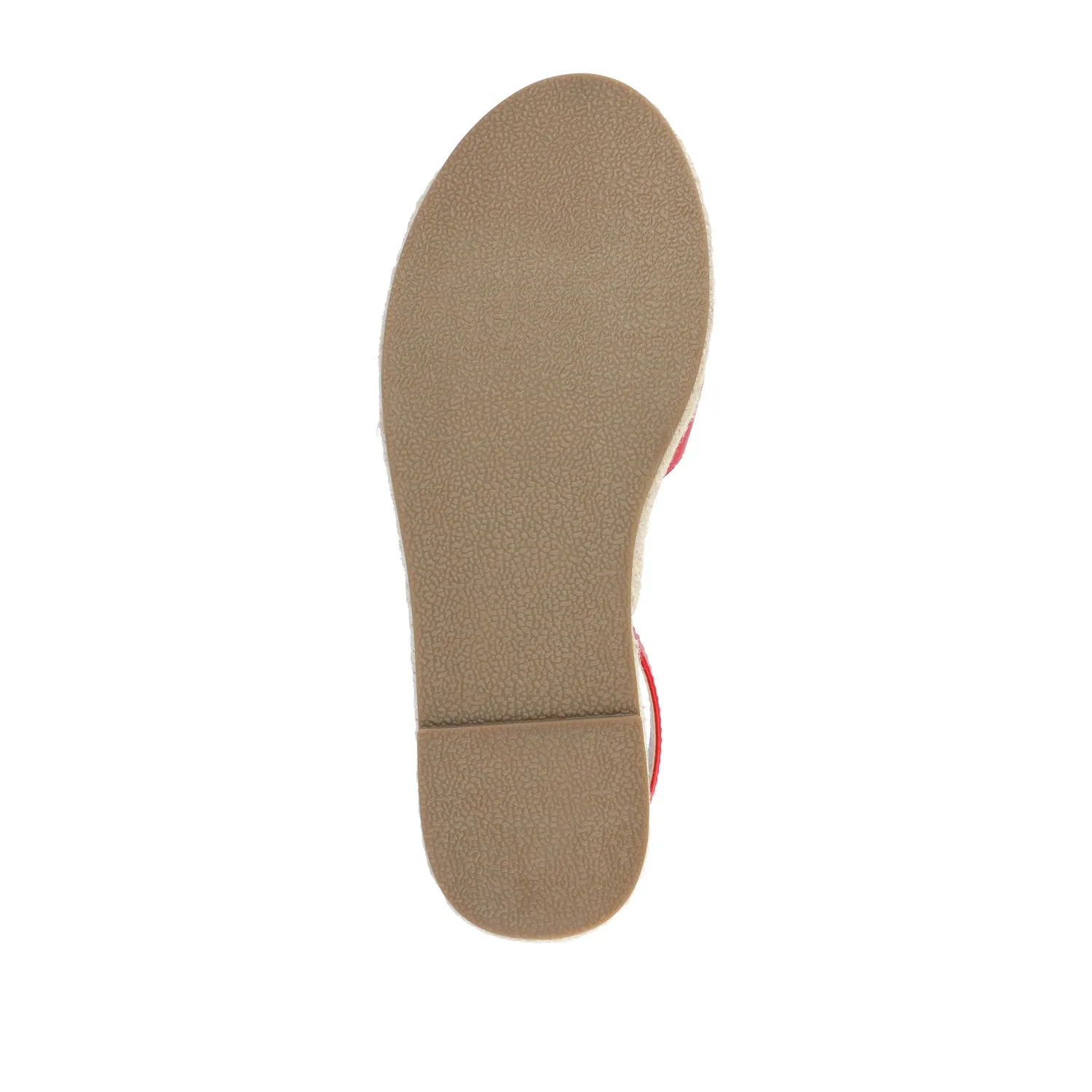 LYDDIA ESPADRILLE SANDALS IN FAUX LEATHER street slip