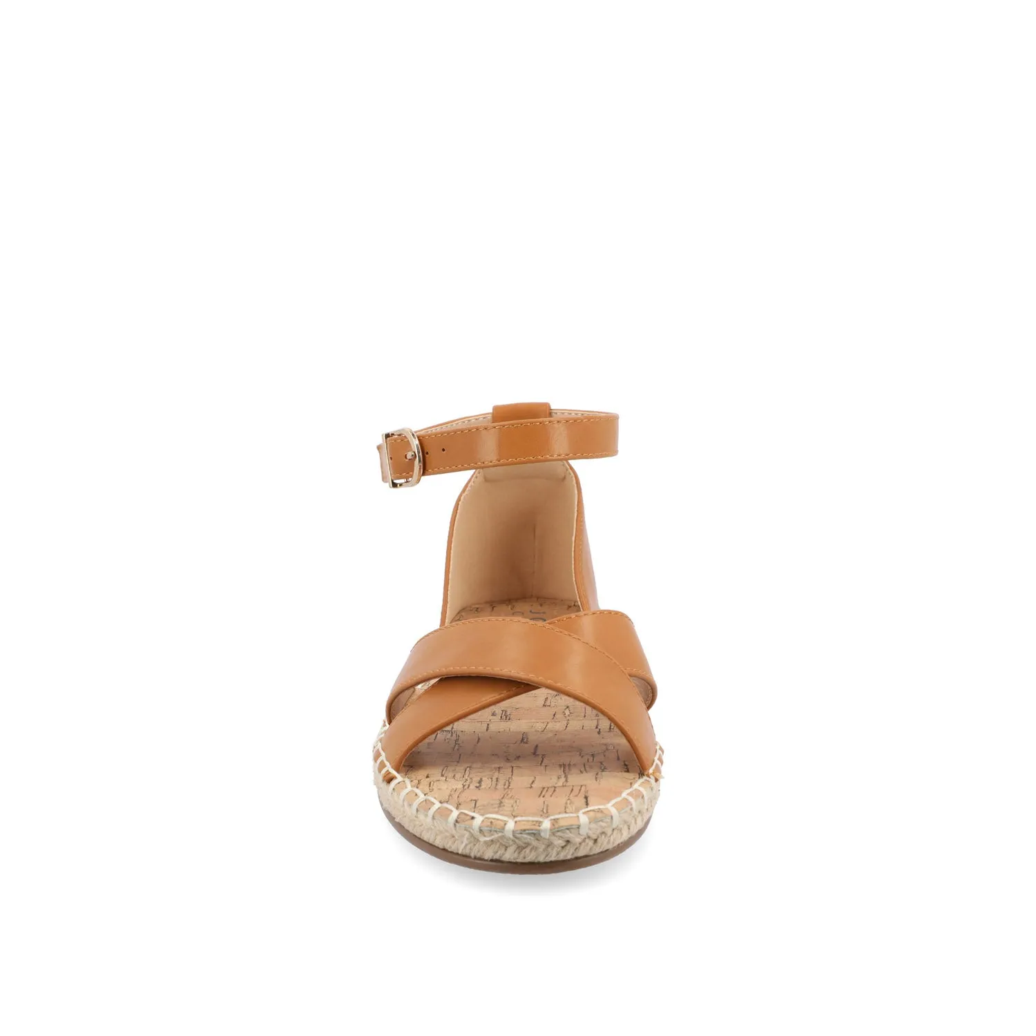 LYDDIA ESPADRILLE SANDALS IN FAUX LEATHER street slip