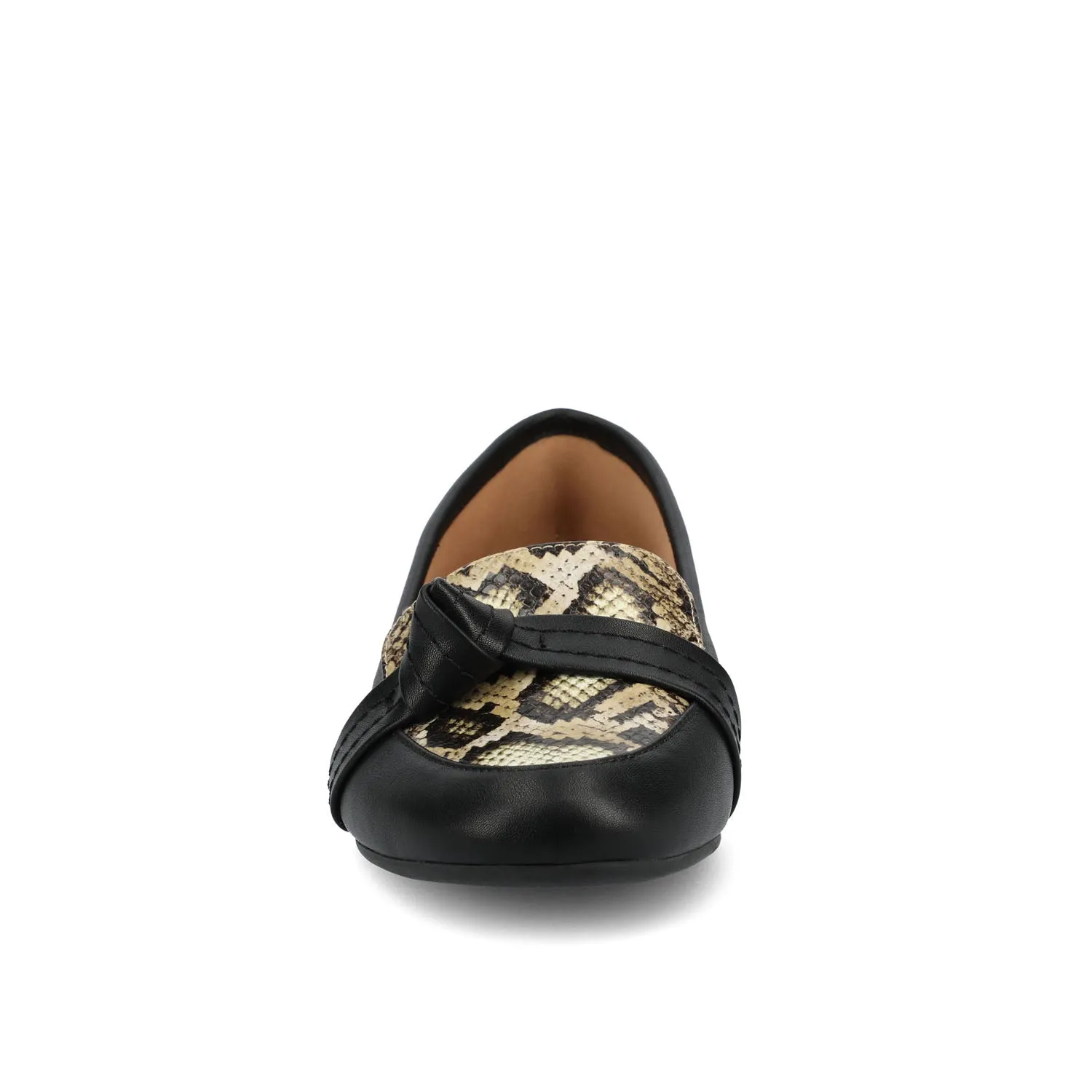 MARCI LOAFER FLATS IN FAUX LEATHER eco pick
