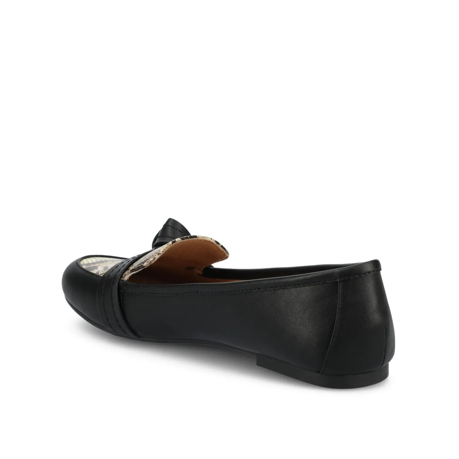 MARCI LOAFER FLATS IN FAUX LEATHER eco pick