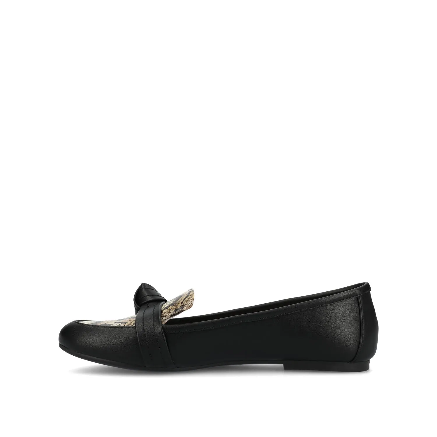 MARCI LOAFER FLATS IN FAUX LEATHER eco pick