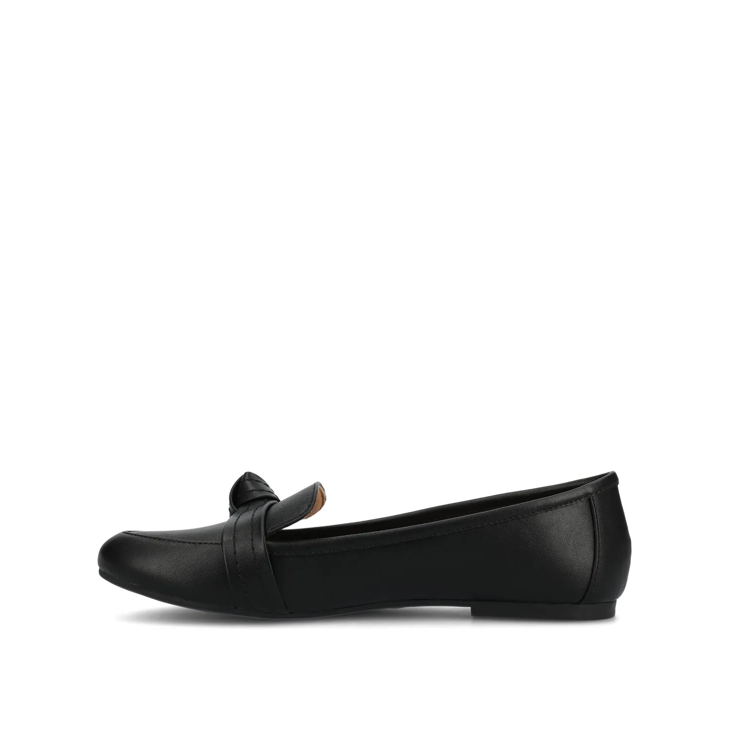 MARCI LOAFER FLATS IN FAUX LEATHER eco pick